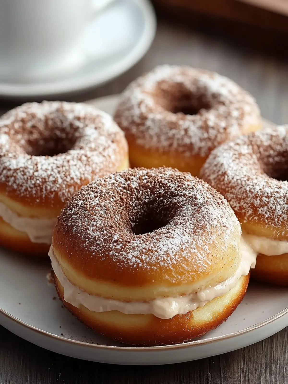 Coffee Cream-Filled Donuts for a Cozy Morning Delight 3 Coffee Cream-Filled Donuts