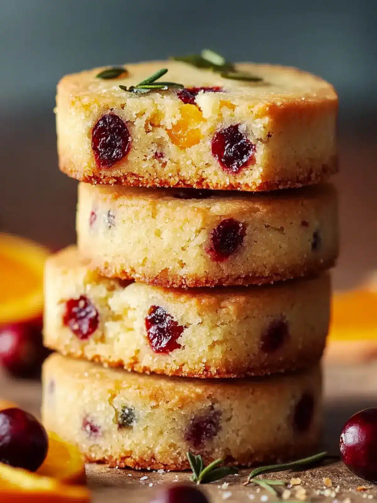 Irresistible Cranberry Orange Shortbread Cookies to Brighten Your Day 2 Cranberry Orange Shortbread Cookies