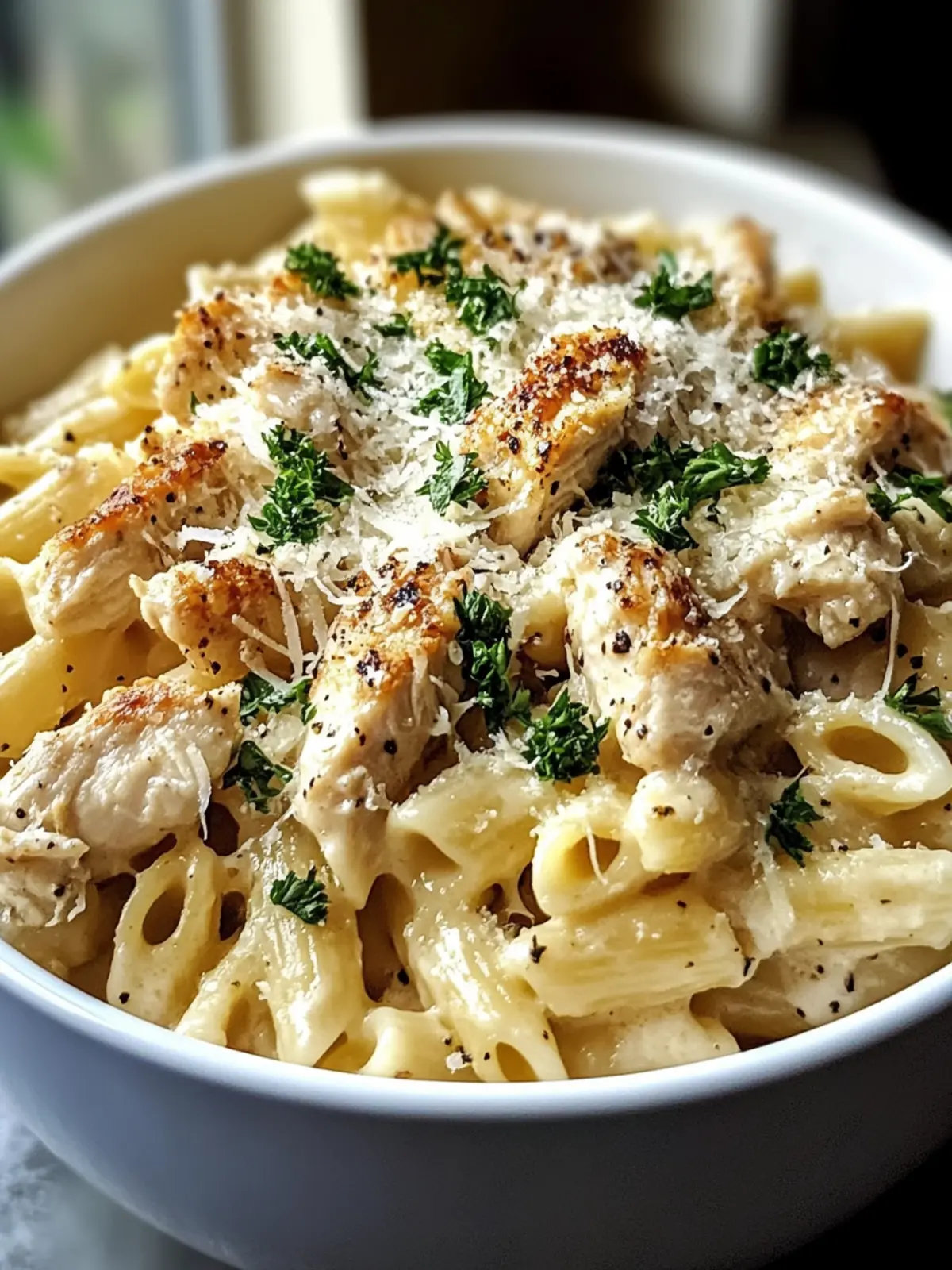 Crockpot Garlic Parmesan Chicken Pasta Recipe for Easy Comfort 2 Crockpot Garlic Parmesan Chicken Pasta Recipe