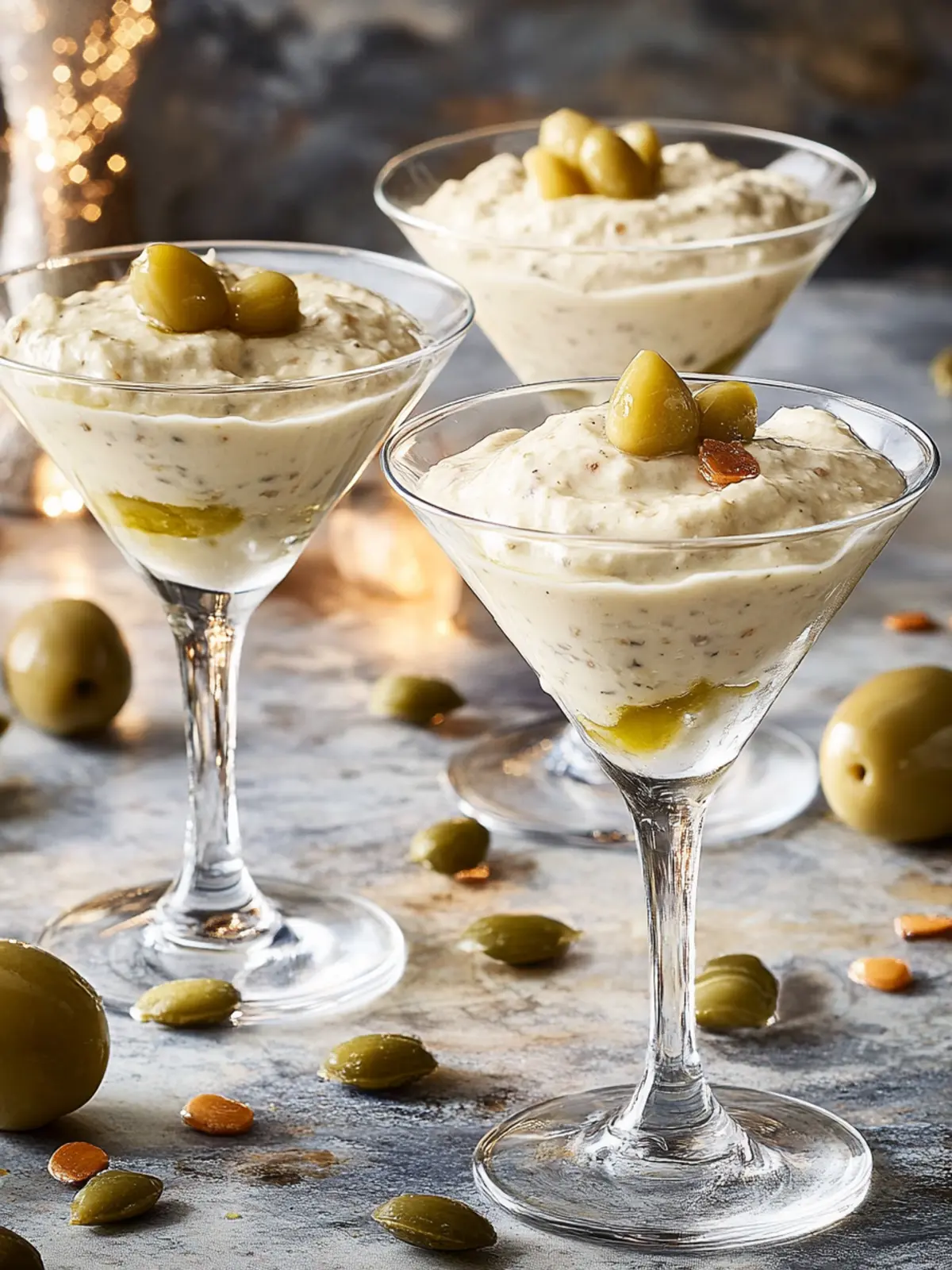 Savory Dirty Martini Dip: Cheers to Irresistible Flavor! 3 Dirty Martini Dip