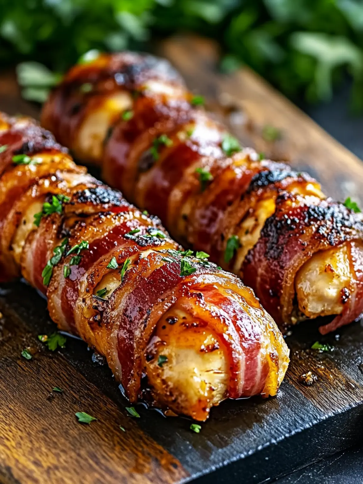 Brown Sugar Bacon Wrapped Chicken: Irresistibly Sweet Bliss 2 Brown Sugar Bacon Wrapped Chicken