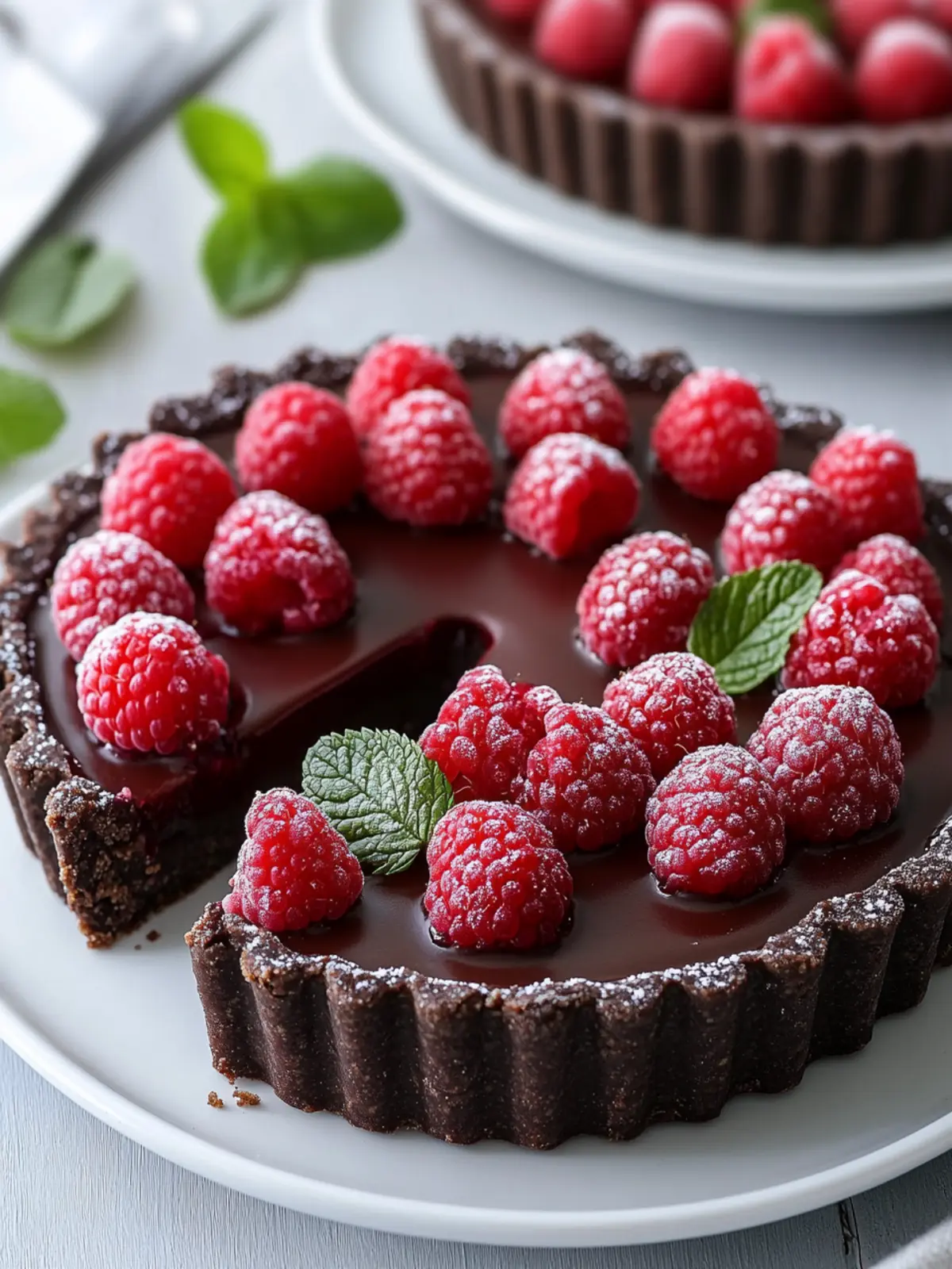 Decadent Chocolate Raspberry Tart for Sweet Celebrations 3 Chocolate Raspberry Tart