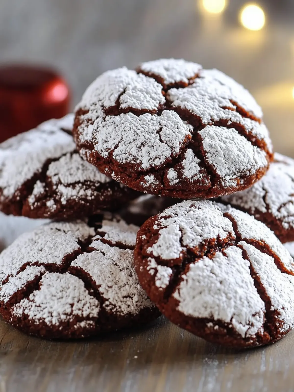 Chocolate Velvet Crinkle Cookies: A Decadent Delight Awaiting You 2 Chocolate Velvet Crinkle Cookies
