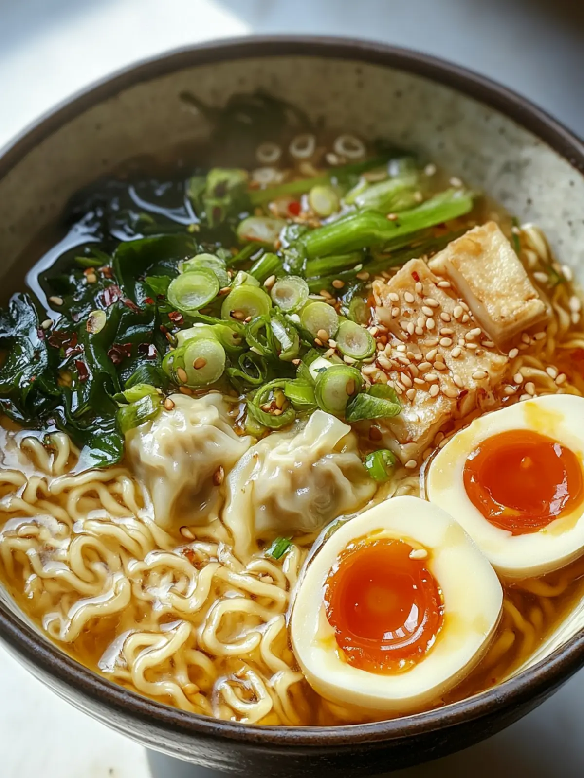 Cozy Up with This Delicious Dumpling Ramen Bowl Recipe 3 Dumpling Ramen Bowl