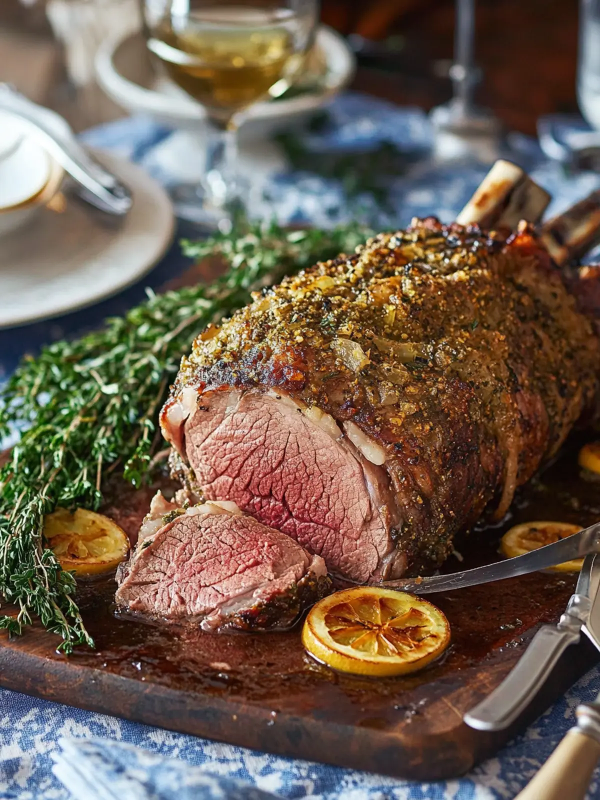 Mouthwatering Roast Leg of Lamb with Herb Garlic Rub 3 Roast Leg of Lamb