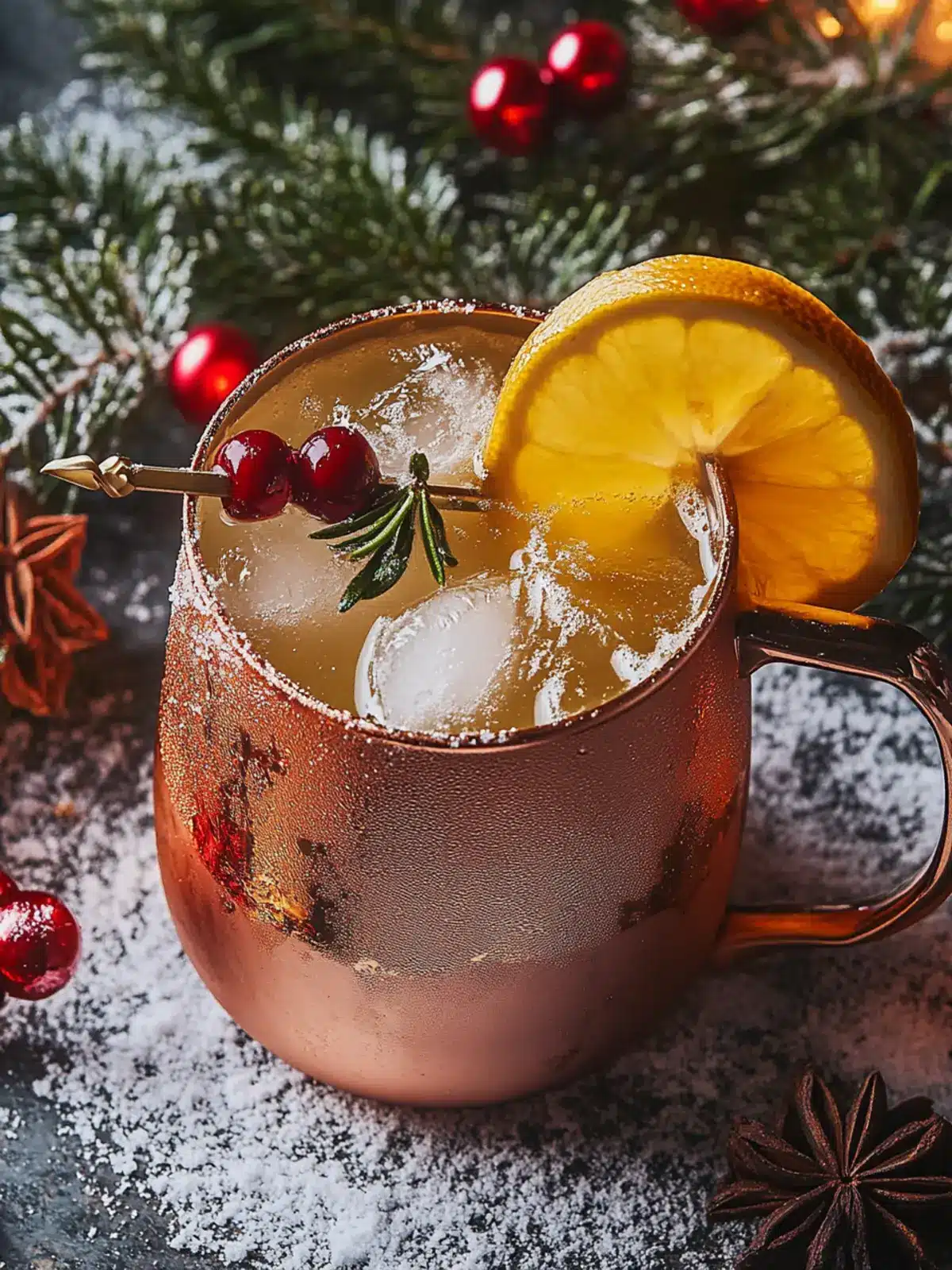 Festive Yule Mule: Your New Favorite Holiday Sip 4 Yule Mule