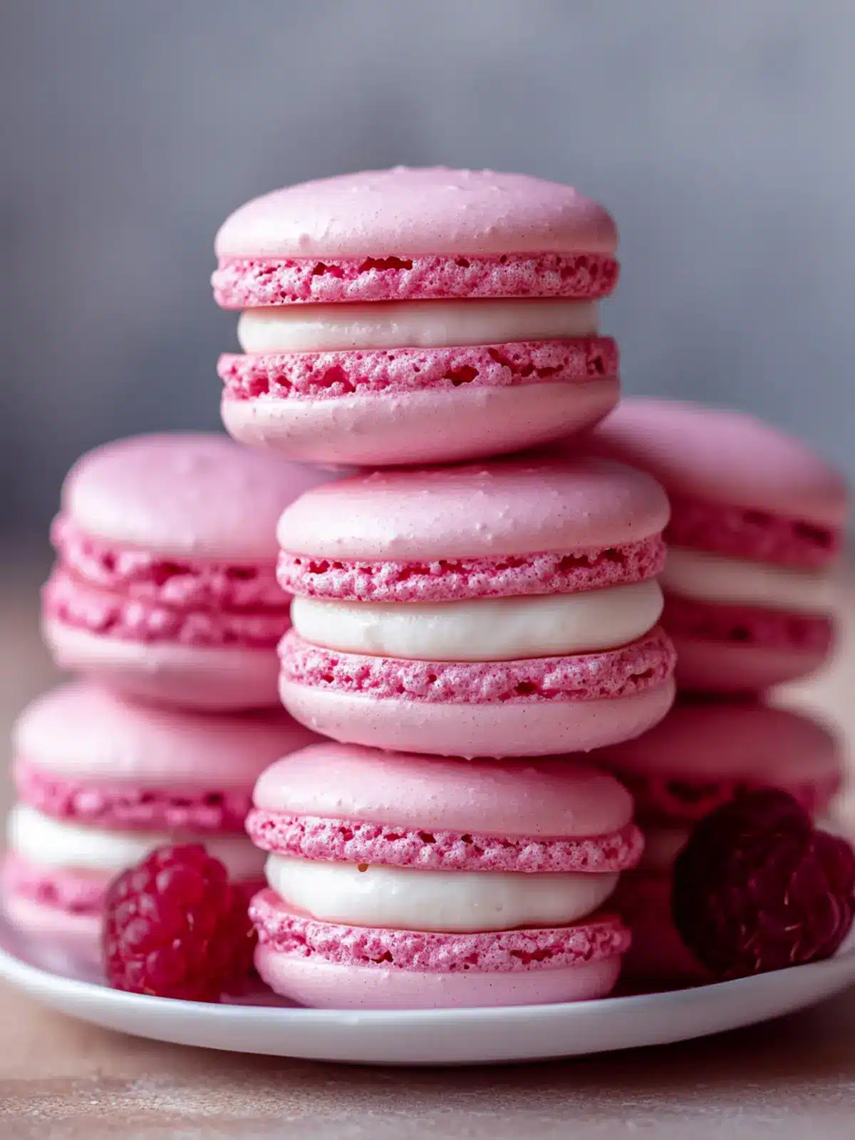 Raspberry Macaron Stack Recipe: Elevate Your Dessert Game 4 Raspberry Macaron Stack Recipe
