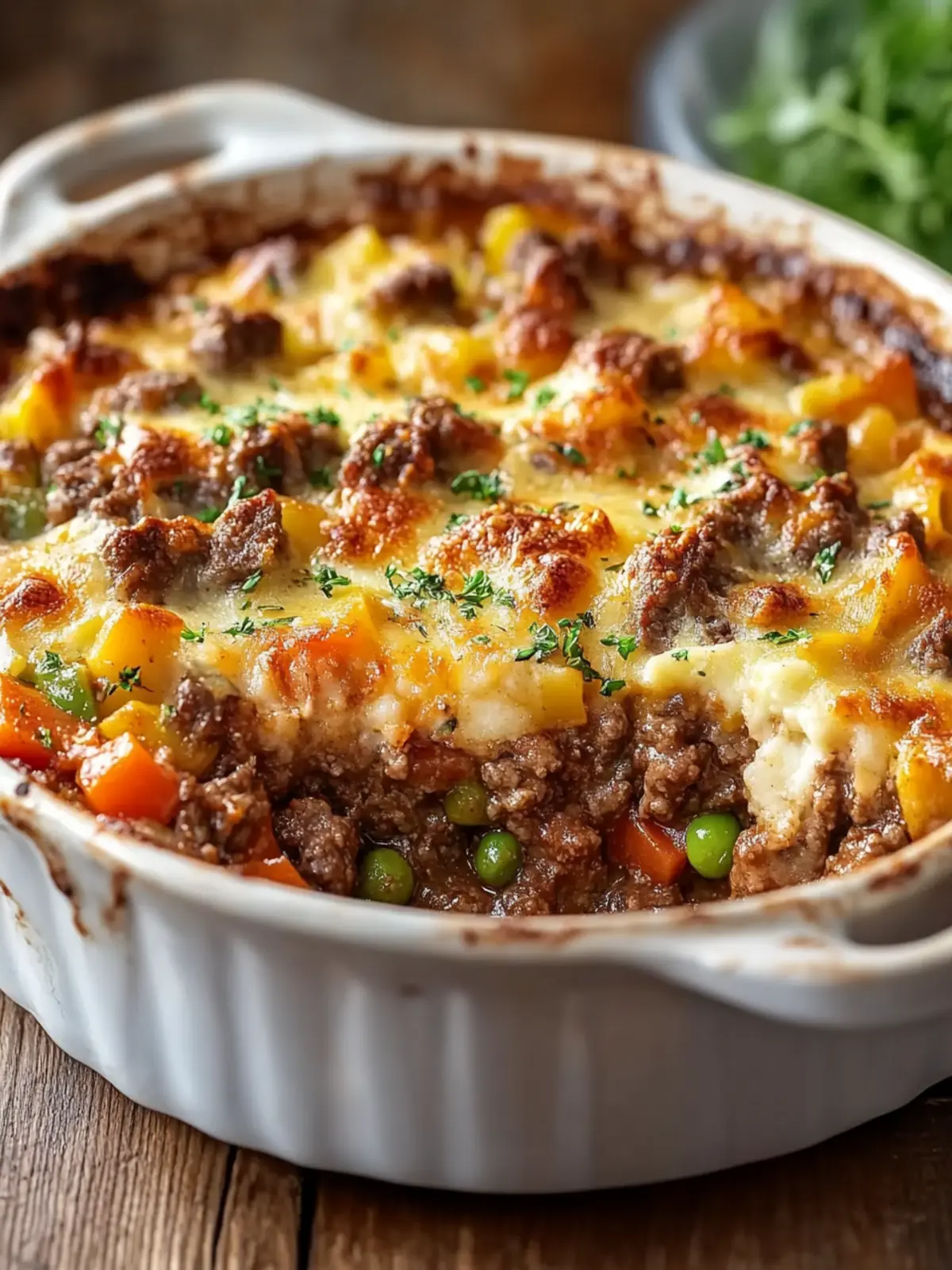 Savory Cheesy Beef & Vegetable Casserole You ll Love 4 Cheesy Beef & Vegetable Casserole