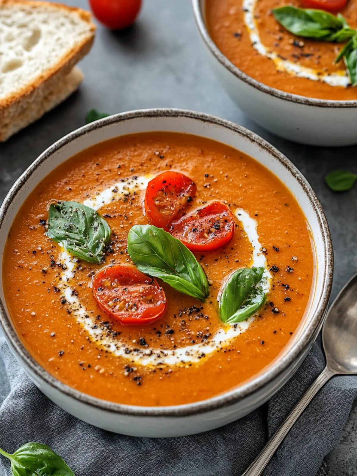 Creamy Tomato Basil Soup for Cozy Nights and Happy Tummies 3 Creamy Tomato Basil Soup