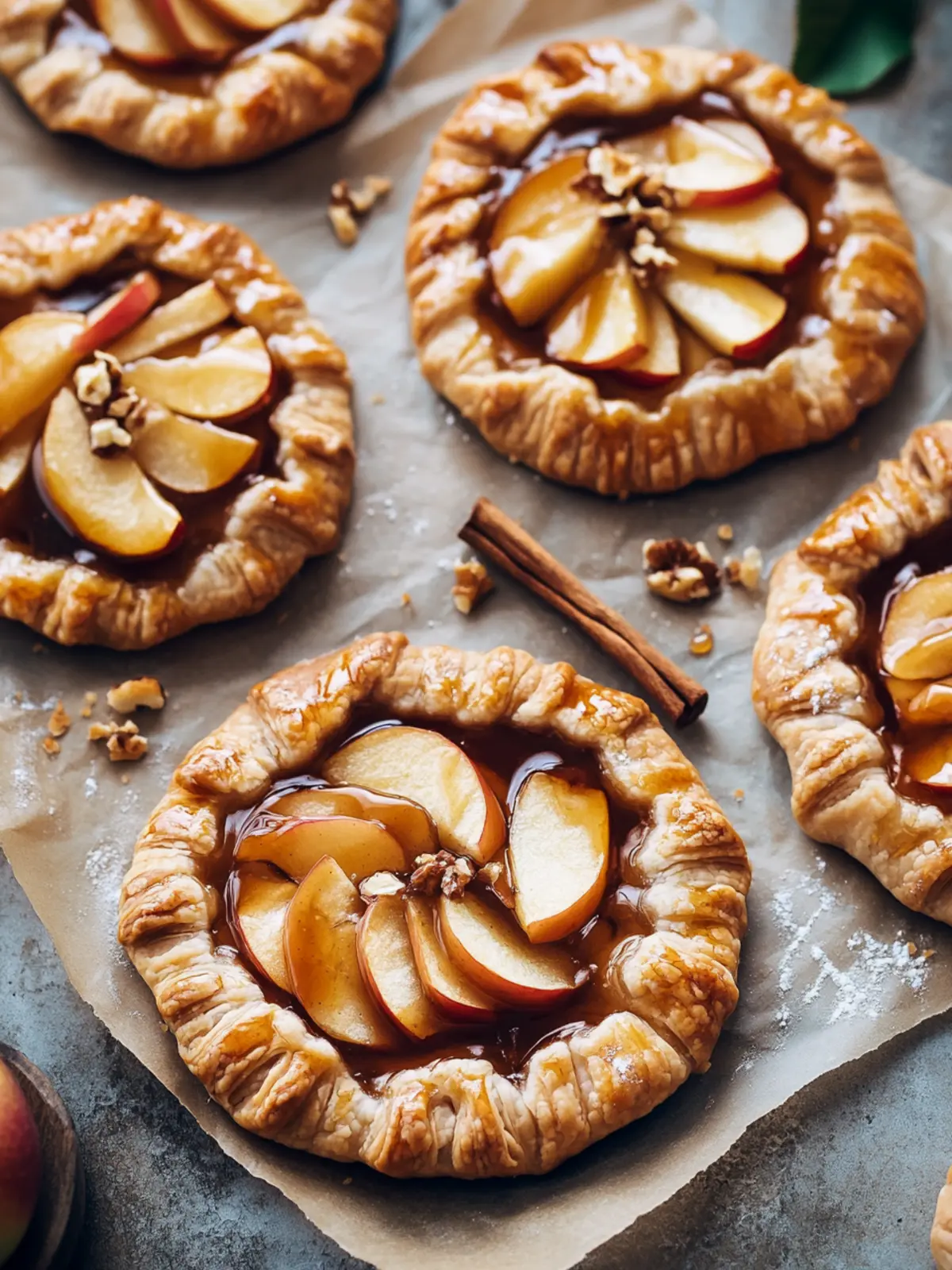 Caramel Apple Mini Galettes: Cozy Flavors for Fall Baking 3 Caramel Apple Mini Galettes