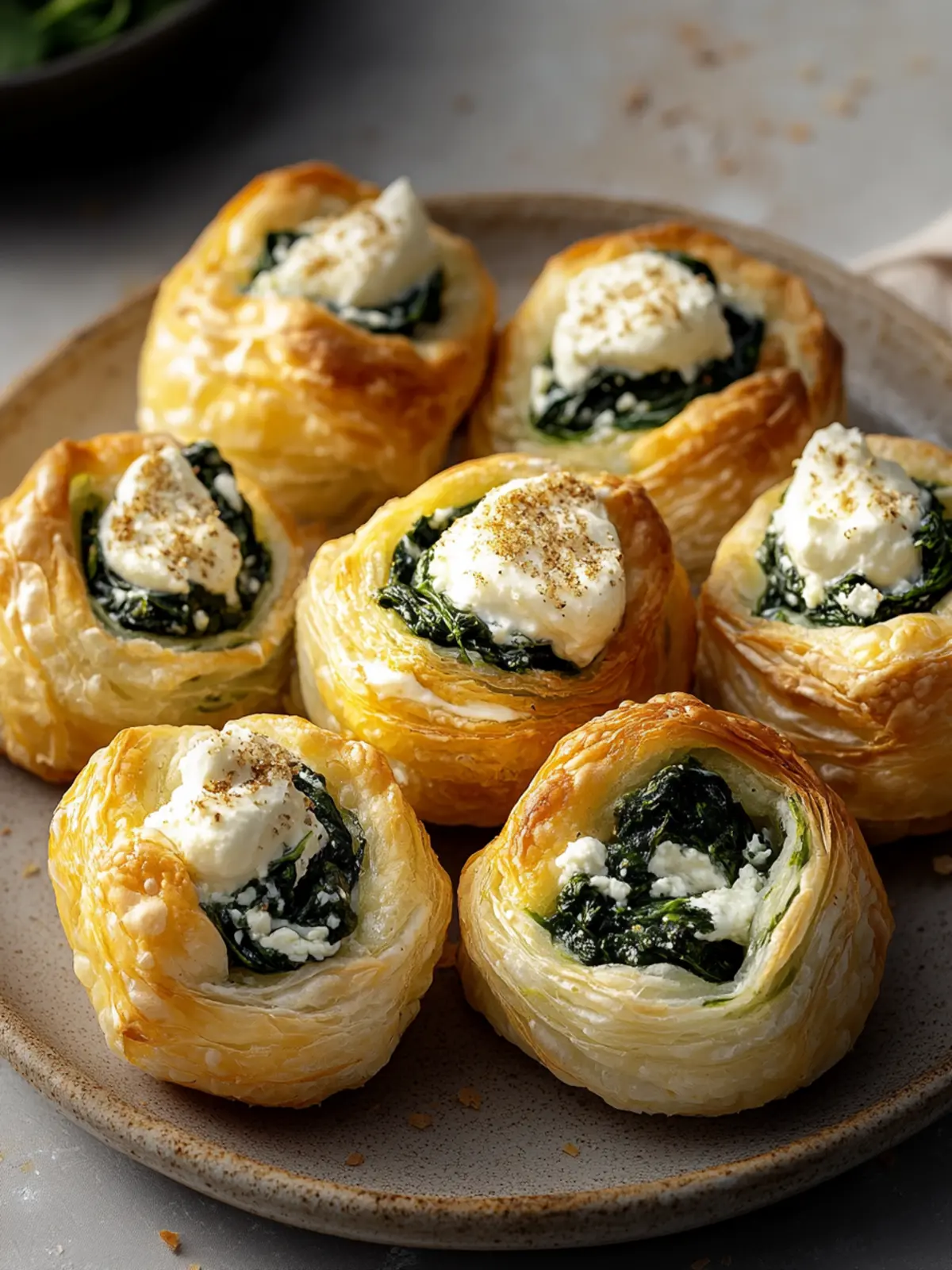 Irresistible Spinach Puffs with Cream Cheese for Every Party 4 Spinach Puffs with Cream Cheese