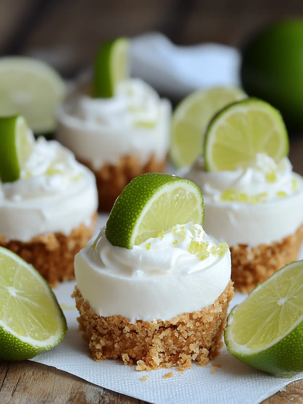 No-Bake Mini Key Lime Pie: Your Perfect Summer Delight 3 No-Bake Mini Key Lime Pie