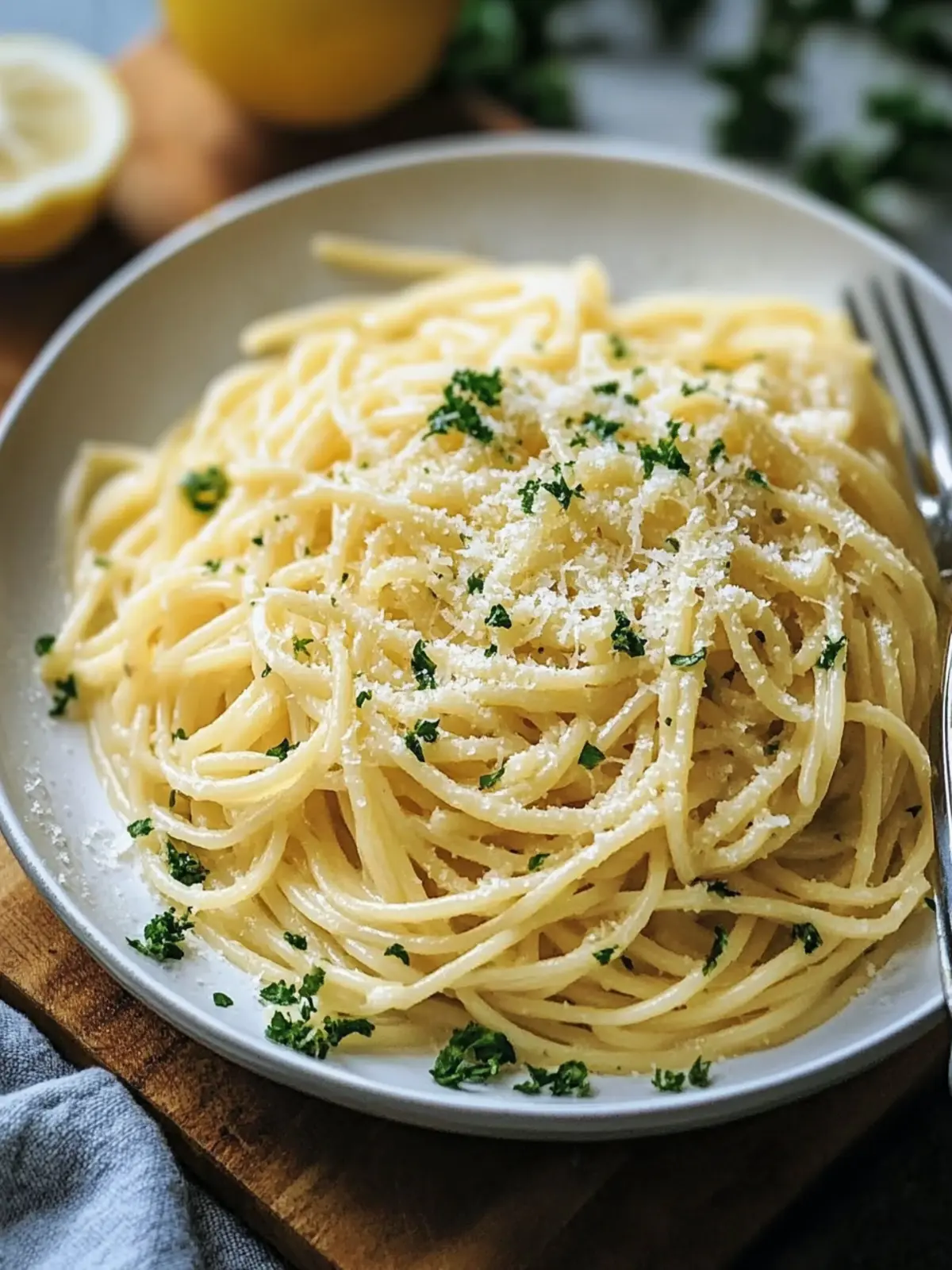 Lemon Garlic Butter Noodles: Quick Comfort for Any Night 3 Lemon Garlic Butter Noodles