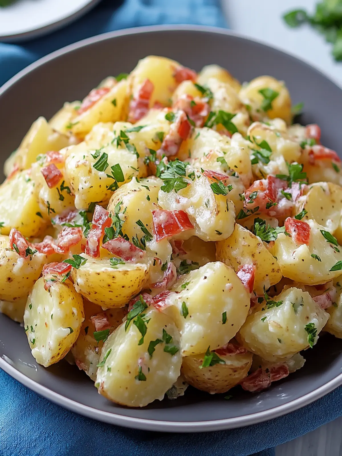 Tangy German Potato Salad Recipe You'll Crave Again and Again 3 German Potato Salad