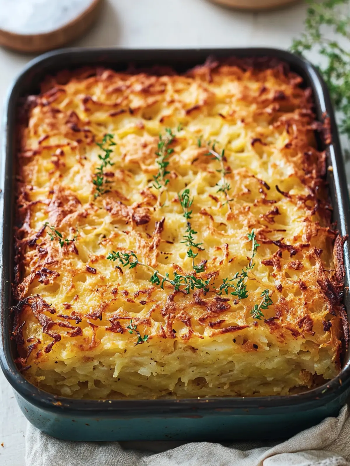 Crispy Potato Kugel: A Gluten-Free Family Comfort Dish 2 Potato Kugel