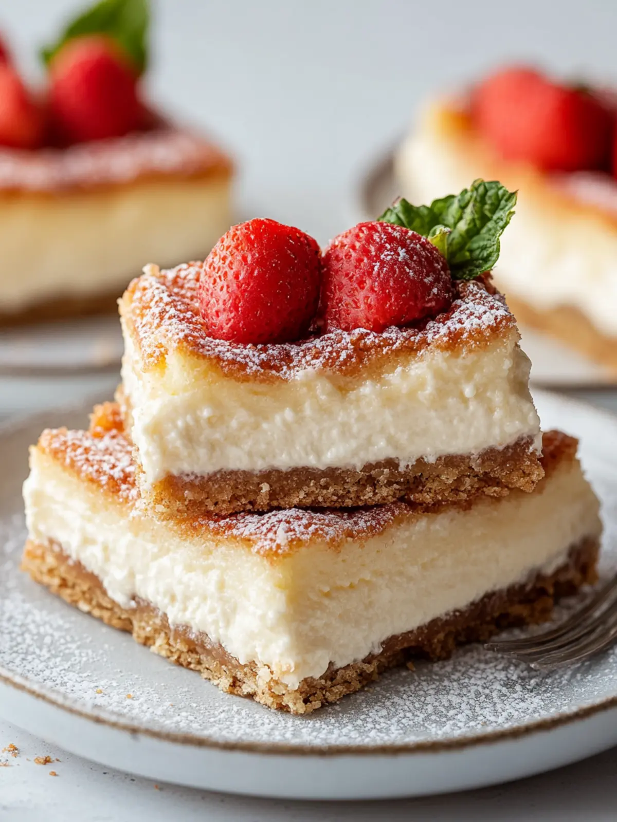 Delicious Crescent Cheesecake Bars to Satisfy Your Sweet Cravings 4 Crescent Cheesecake Bars