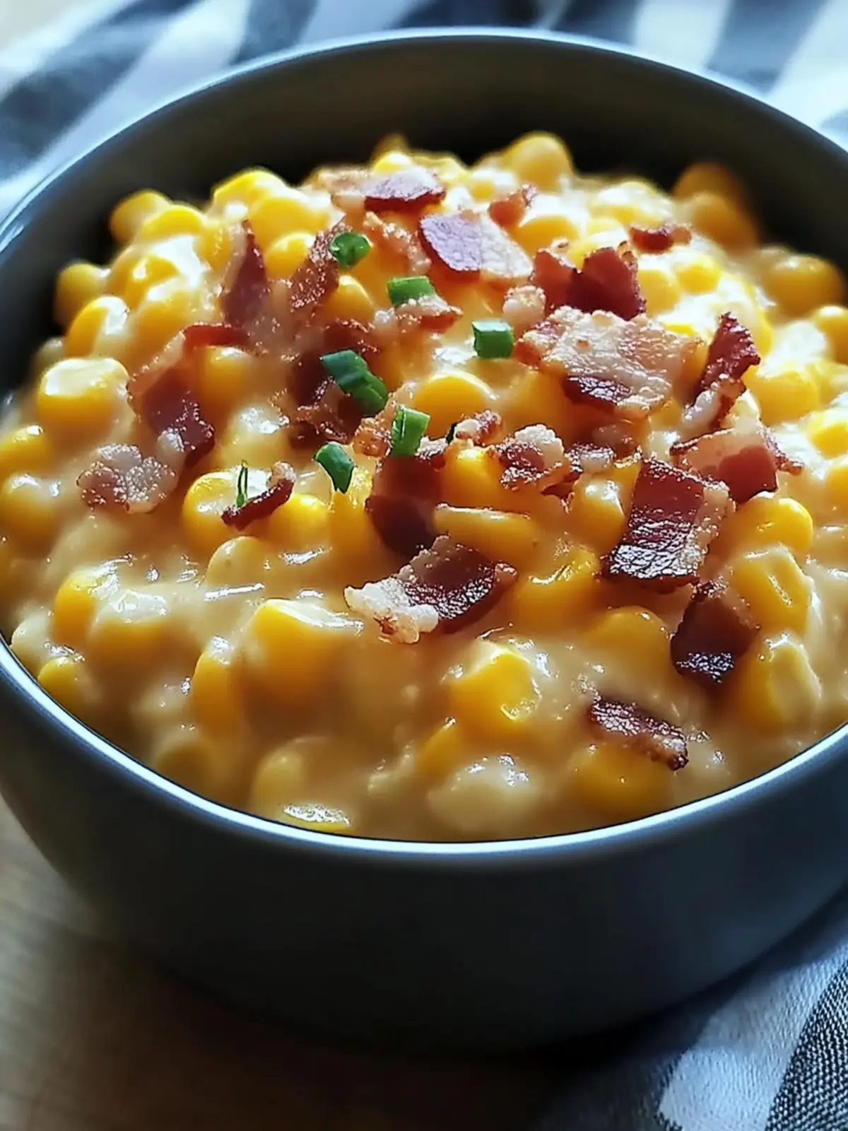 Creamy Slow Cooker Cheddar Corn with Bacon Bliss Recipe 3 Creamy Slow Cooker Cheddar Corn with Bacon Bliss