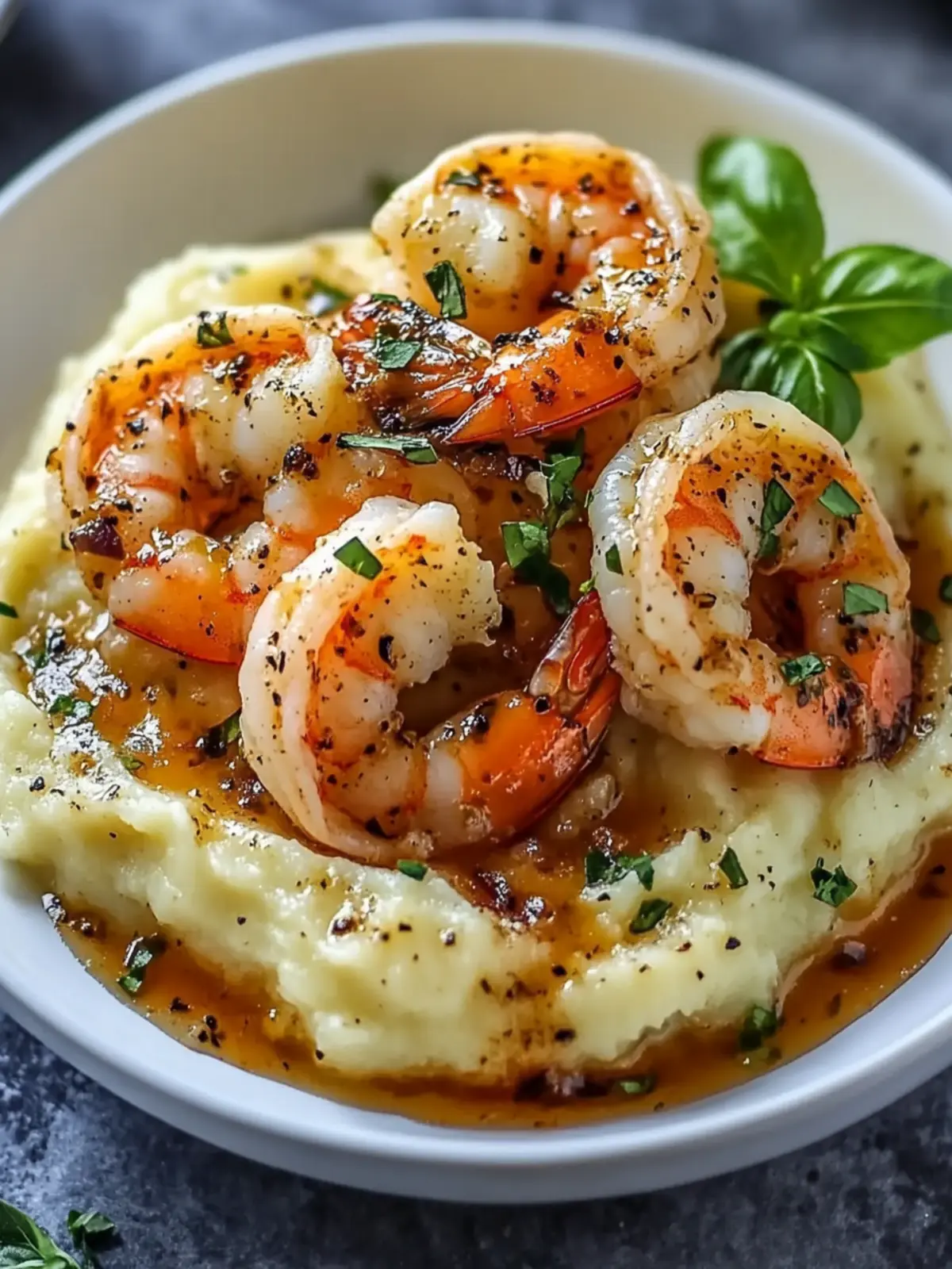 Creamy Garlic Shrimp Over Mashed Potatoes for Ultimate Comfort 2 Creamy Garlic Shrimp Over Mashed Potatoes