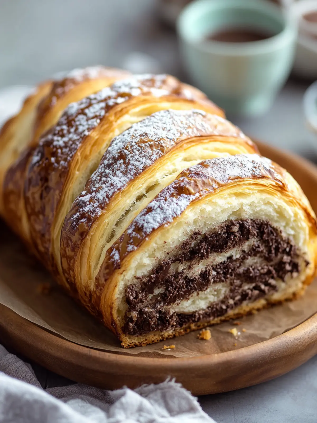 Decadent Chocolate Croissant Loaf for Your Sweet Mornings 3 Chocolate Croissant Loaf