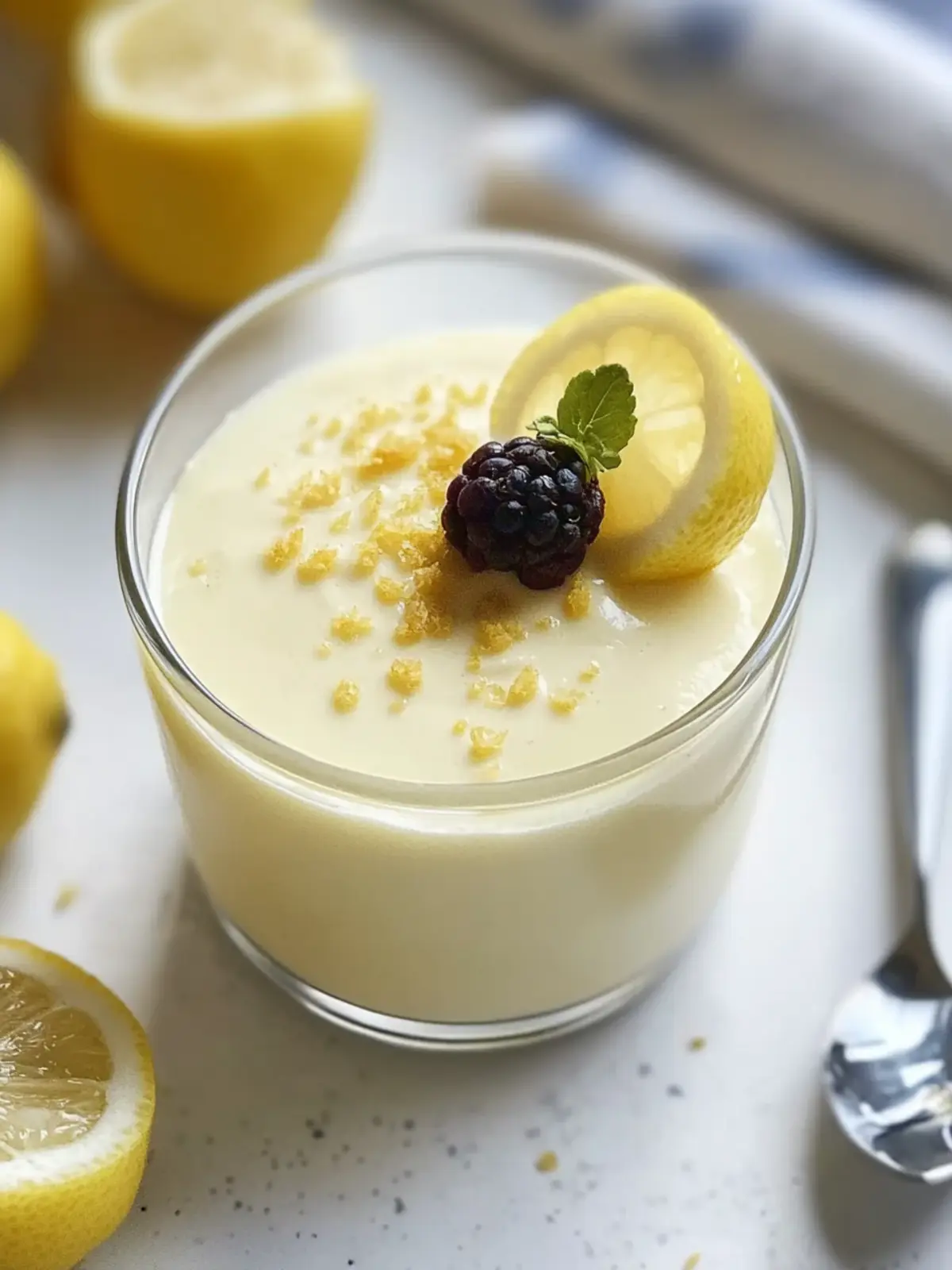 Irresistible Lemon Posset British Dessert in Just 3 Ingredients 4 Lemon Posset British Dessert
