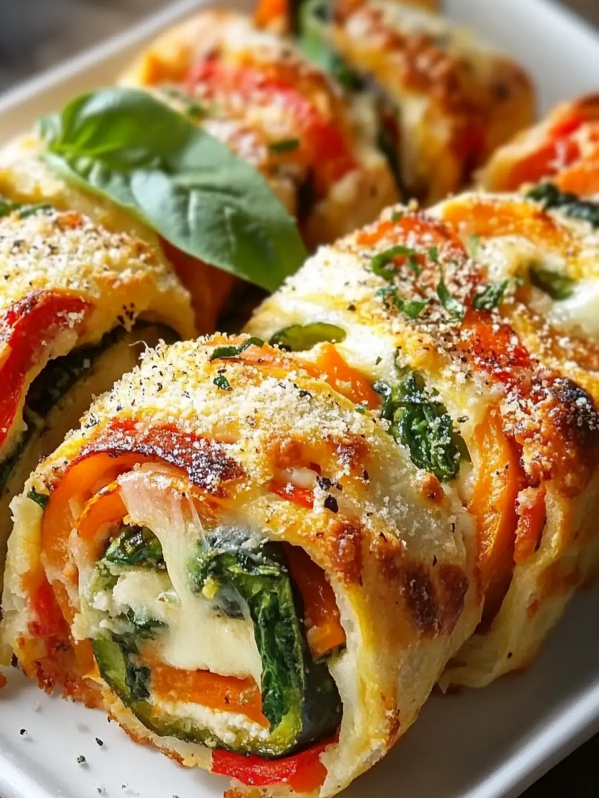 Cheesy Baked Vegetable Rolls for a Wholesome Snack Delight 3 Cheesy Baked Vegetable Rolls