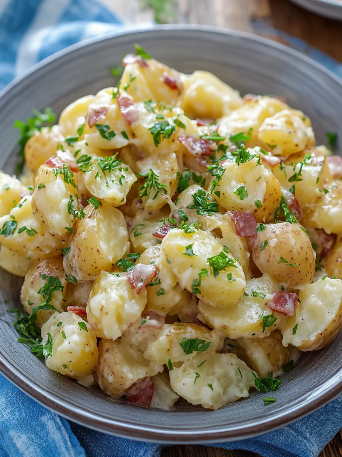 Tangy German Potato Salad Recipe You'll Crave Again and Again 2 German Potato Salad