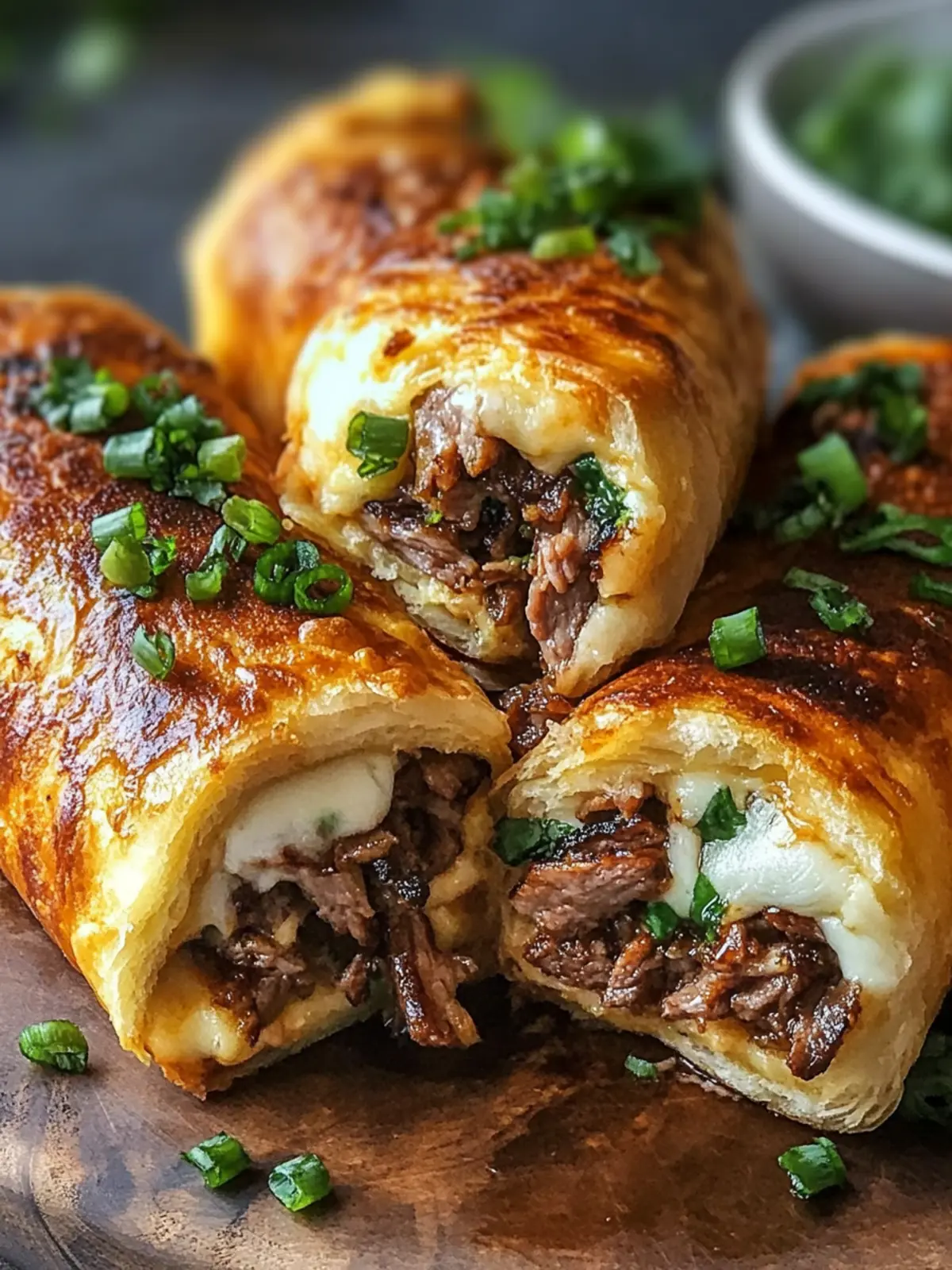 Keto Philly Cheesesteak Rolls: Irresistibly Low-Carb Goodness 3 Keto Philly Cheesesteak Rolls