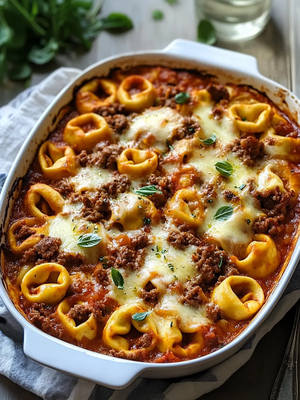 Beefy Tortellini Bake: Your Ultimate Comfort Food Party Dish 2 Beefy Tortellini Bake