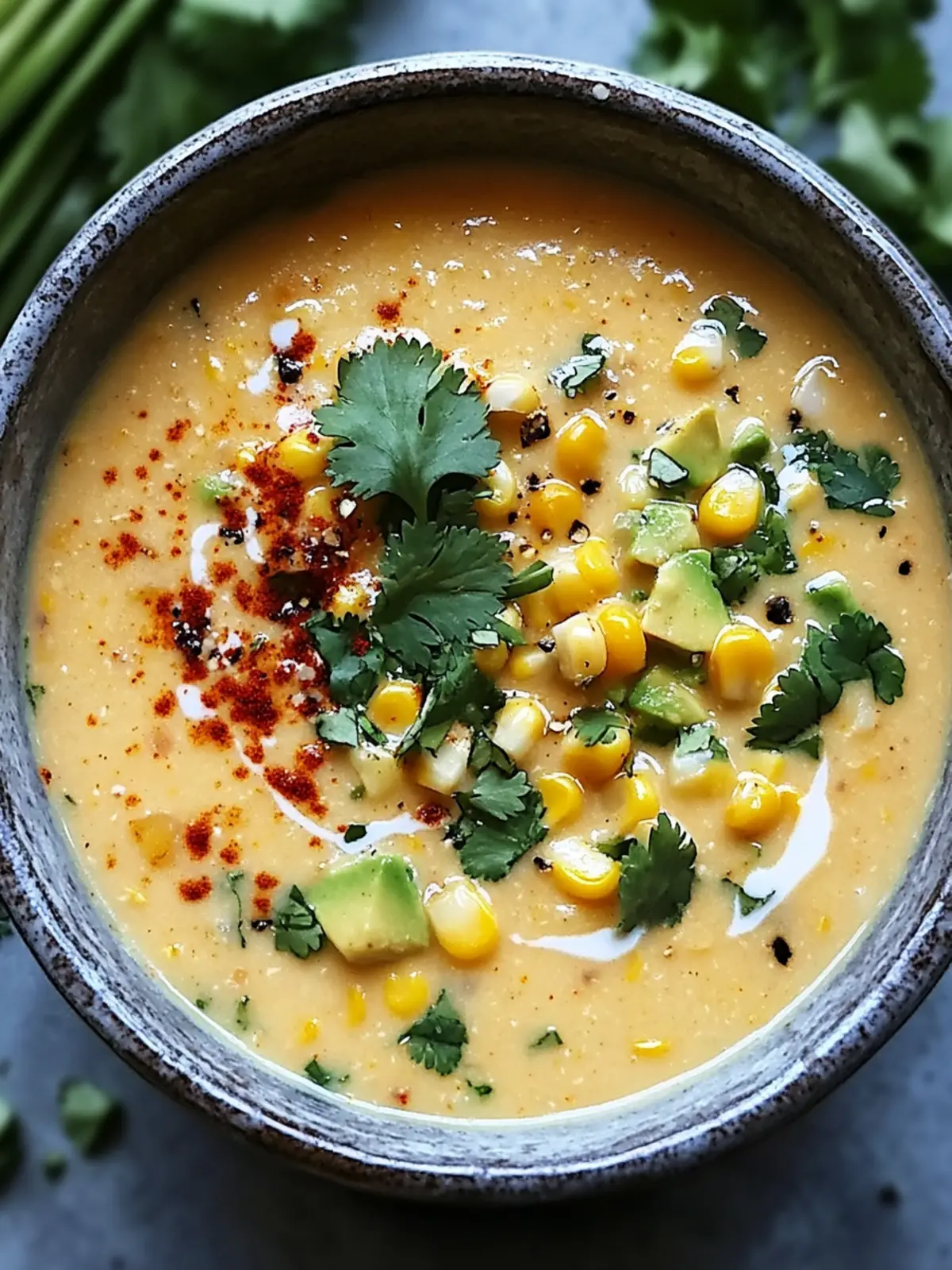 Mexican Street Corn Soup: Comfort in Every Creamy Spoonful 2 Mexican Street Corn Soup