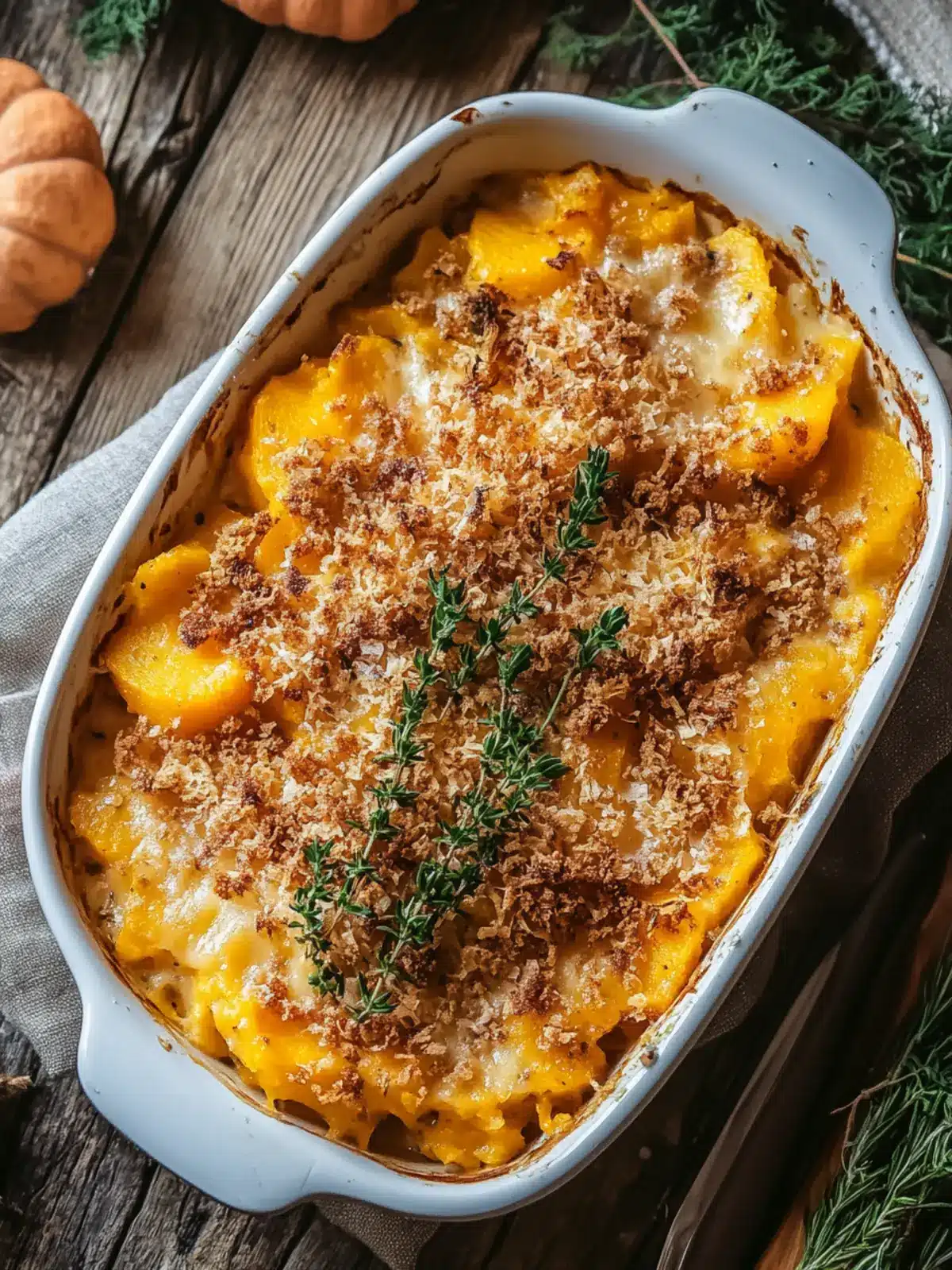 Heavenly Butternut Squash Casserole Gratin for Cozy Nights 4 Butternut Squash Casserole (Gratin)
