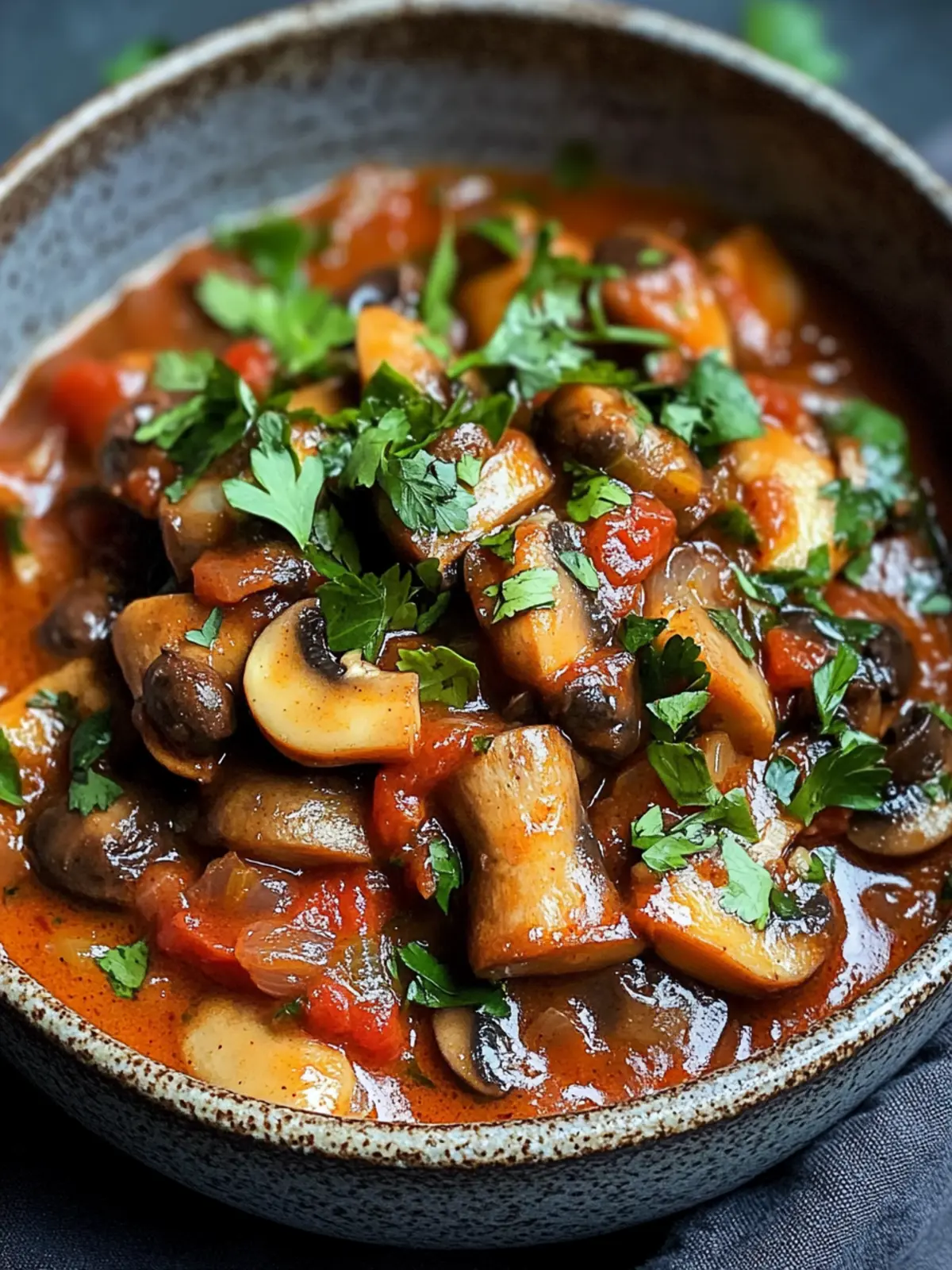 Spicy Georgian Mushroom Stew: A Cozy Vegan Comfort Meal 2 Spicy Georgian Mushroom Stew