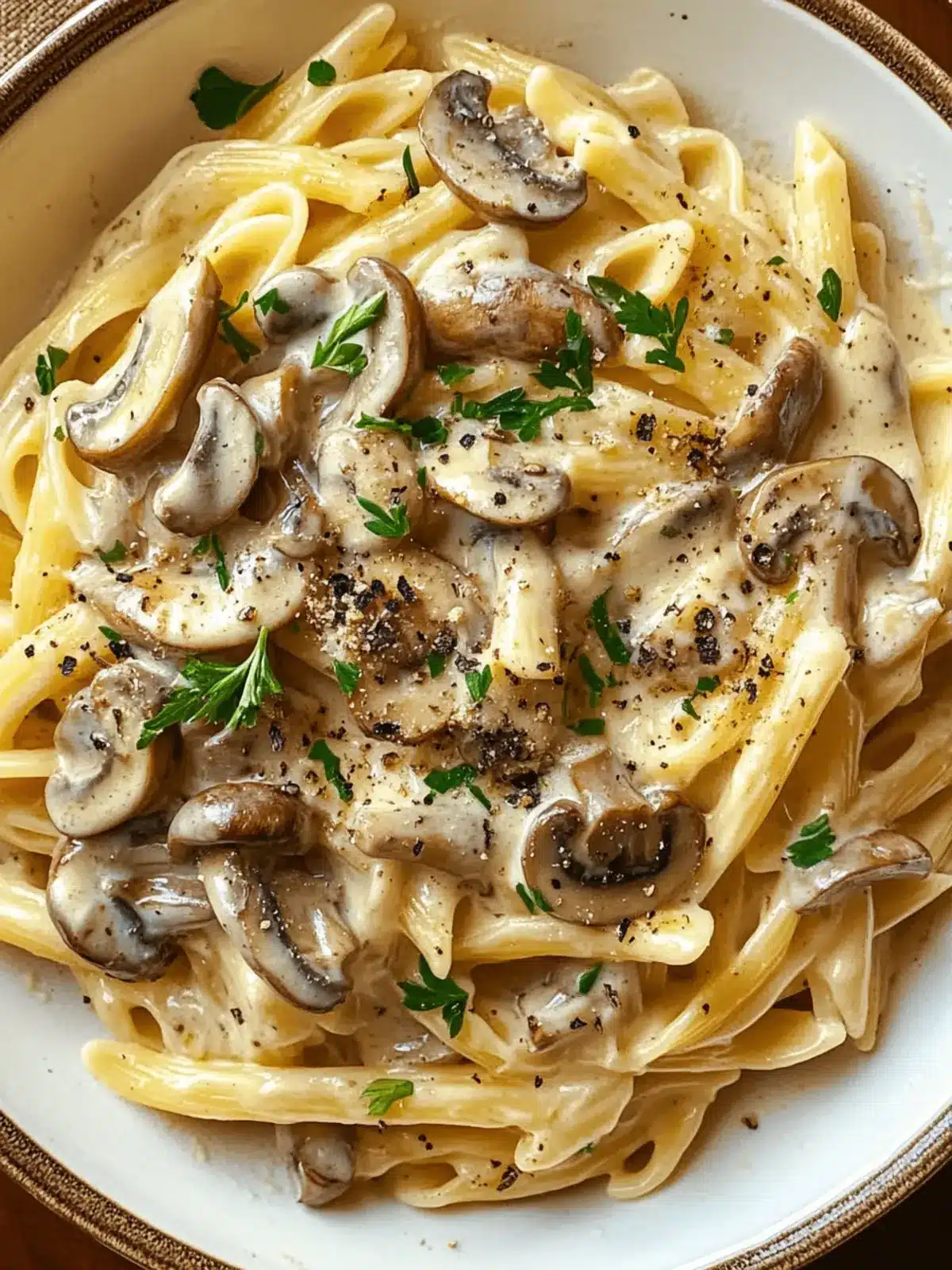 Creamy Mushroom Pasta Deliciously Ready in 30 Minutes 2 Creamy Mushroom Pasta