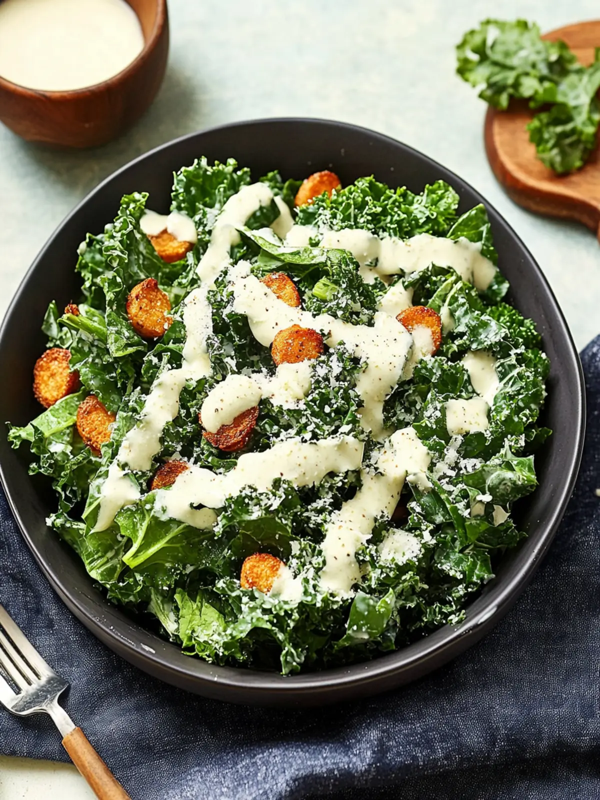 Coconut Ranch Kale Salad You'll Crave Every Day 3 Coconut Ranch Kale Salad