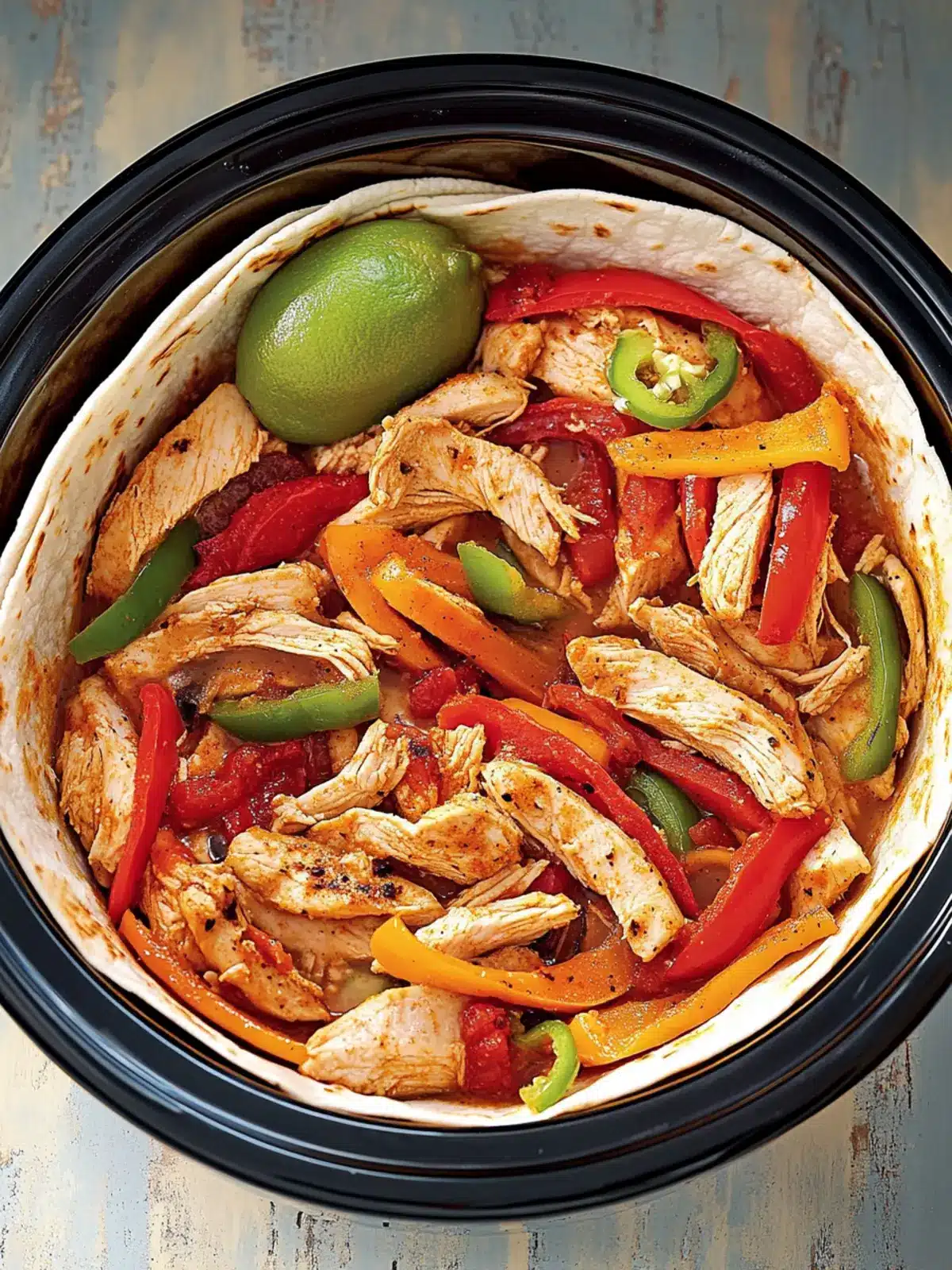 Crock-Pot Chicken Fajitas That Will Wow Your Taste Buds 2 Crock-Pot Chicken Fajitas