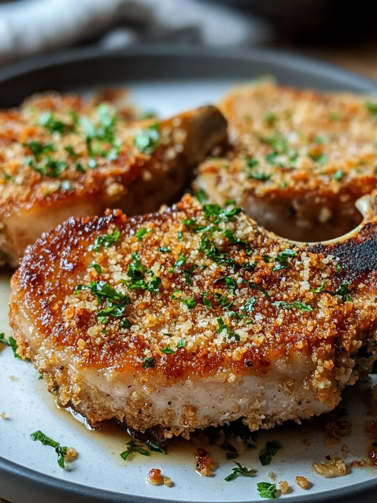 Crispy Parmesan Crusted Pork Chops for an Easy Weeknight Treat 4 Parmesan Crusted Pork Chops