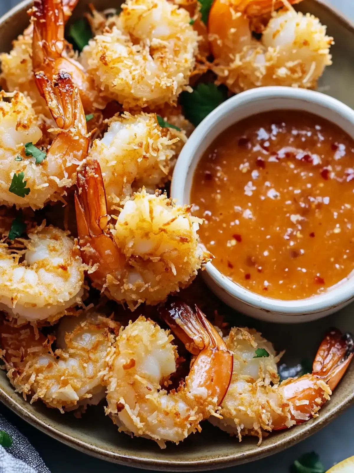 Baked Coconut Shrimp with Sweet Chili Mayo for Easy Entertaining 4 Baked Coconut Shrimp with Sweet Chili Mayo