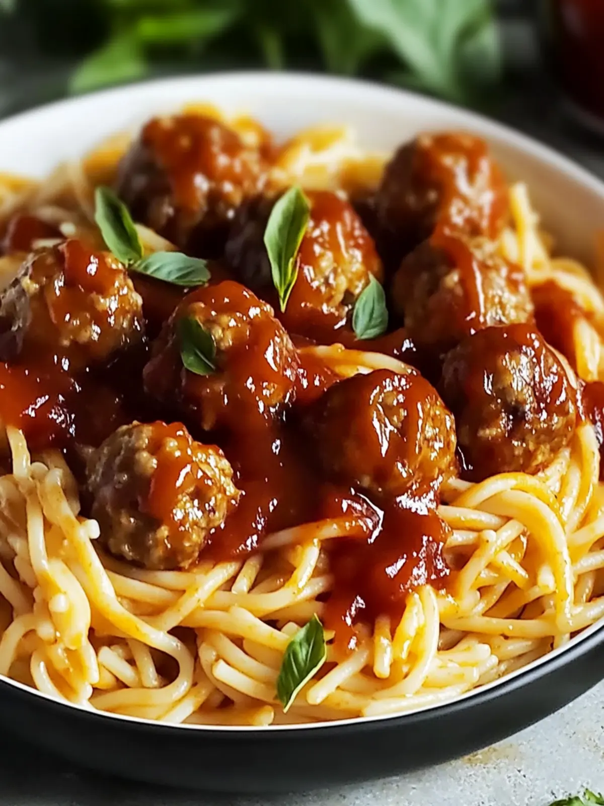 Sweet and Tangy BBQ Meatball Pasta for Quick Cozy Dinners 2 Sweet and Tangy BBQ Meatball Pasta