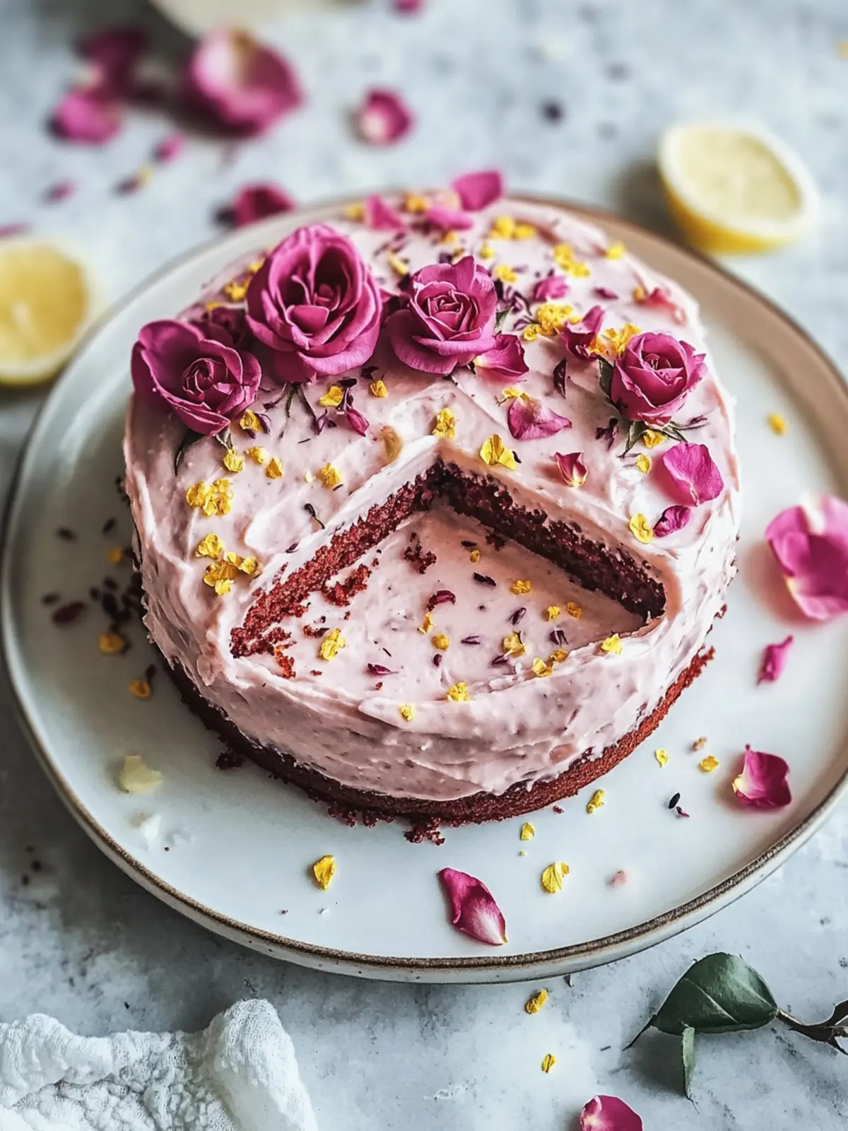 Rose Honey Cake: Sweeten Your Rosh Hashanah with Tradition 3 Rose Honey Cake