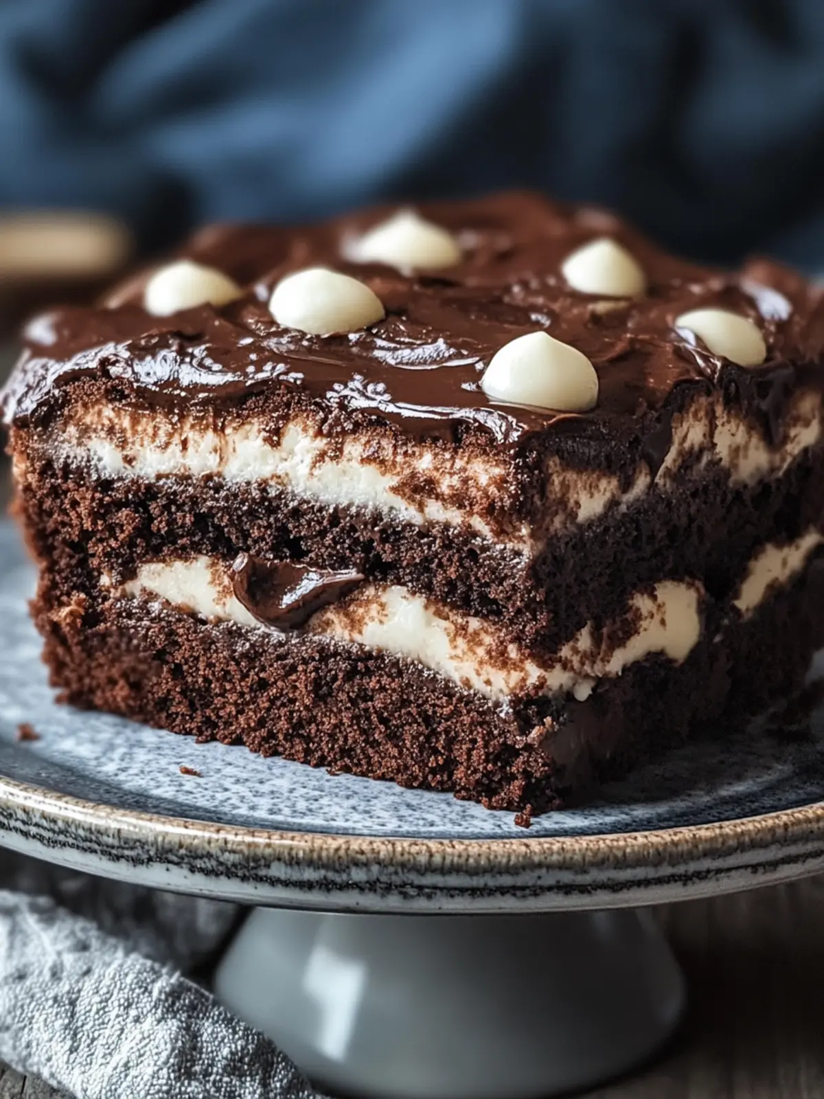 Irresistible Chocolate Earthquake Cake with Creamy Swirls 2 Chocolate Earthquake Cake