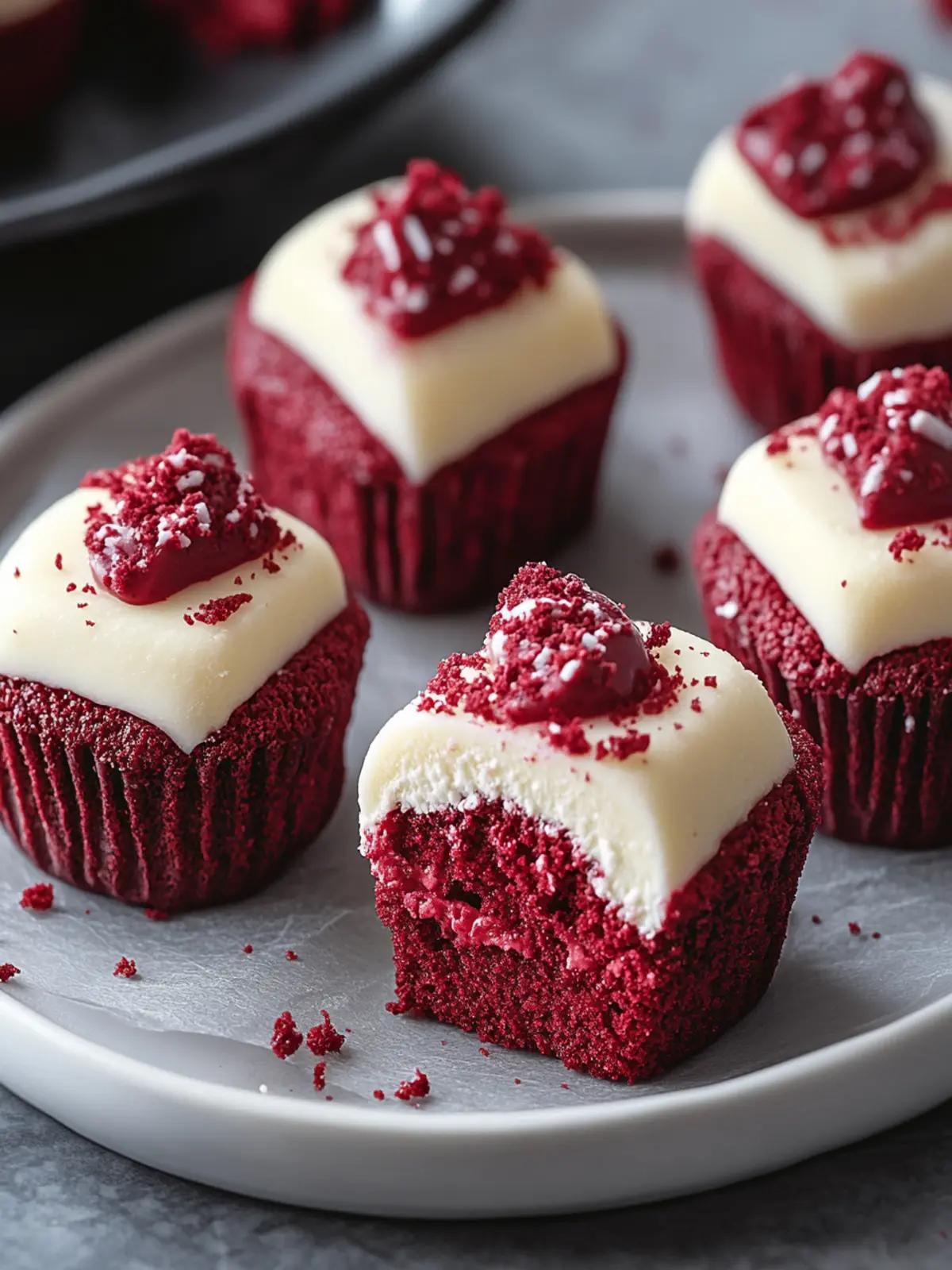 Irresistible Red Velvet Cheesecake Bites You ll Love 3 Red Velvet Cheesecake Bites