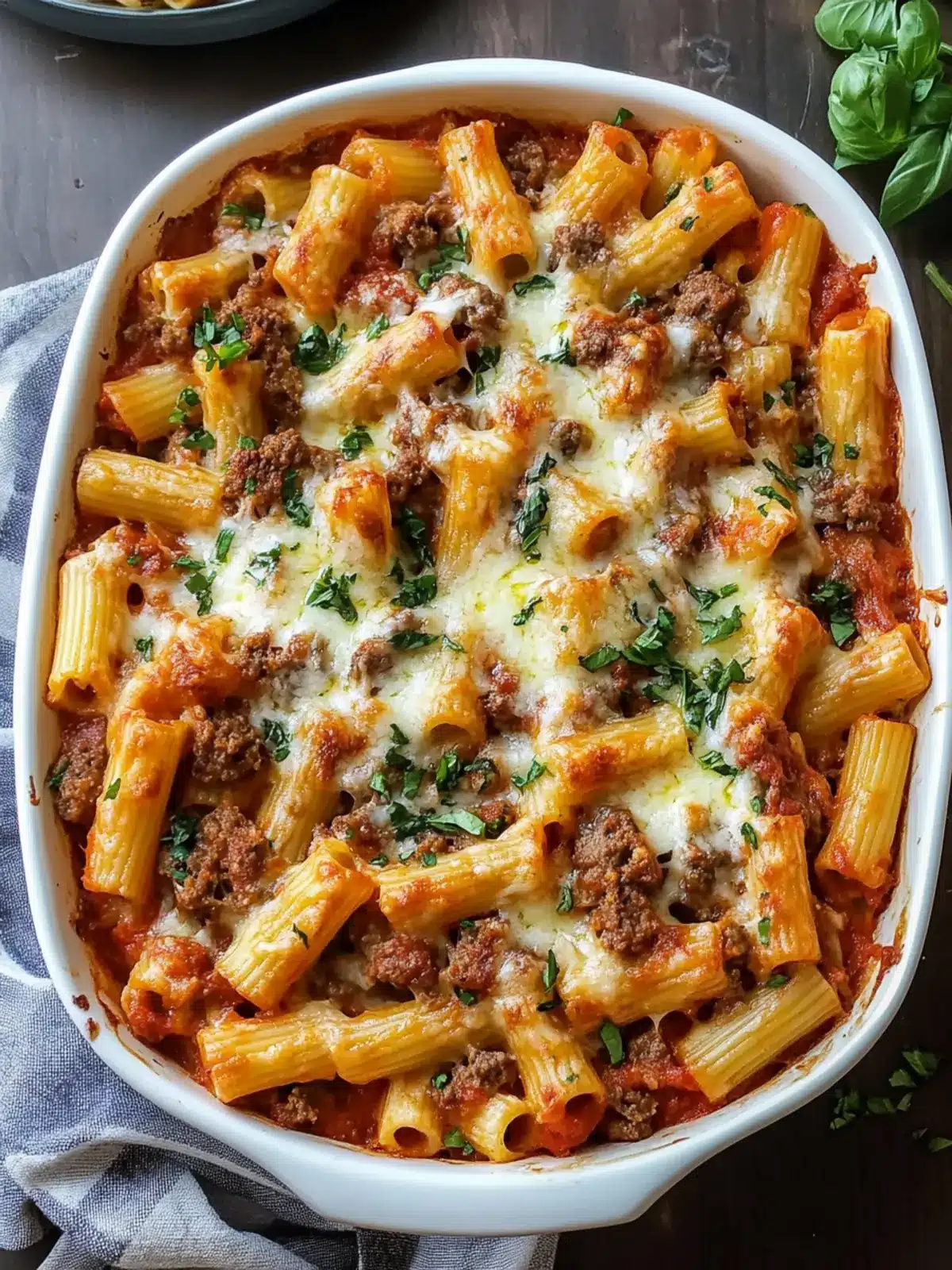 Cheesy Beef Rigatoni Bake Your Family Will Love Forever 4 Cheesy Beef Rigatoni Bake