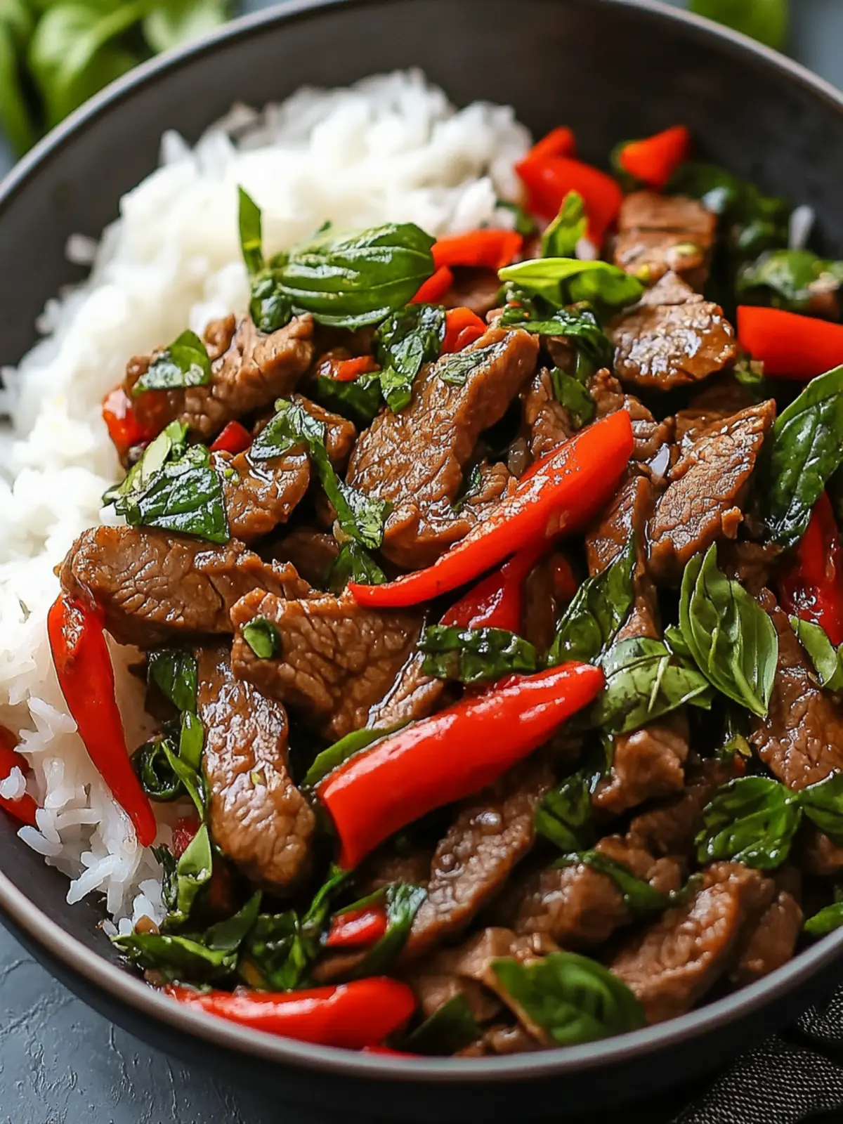 Thai Basil Beef Stir-Fry: A Quick and Delicious Weeknight Delight 4 Thai Basil Beef Stir-Fry