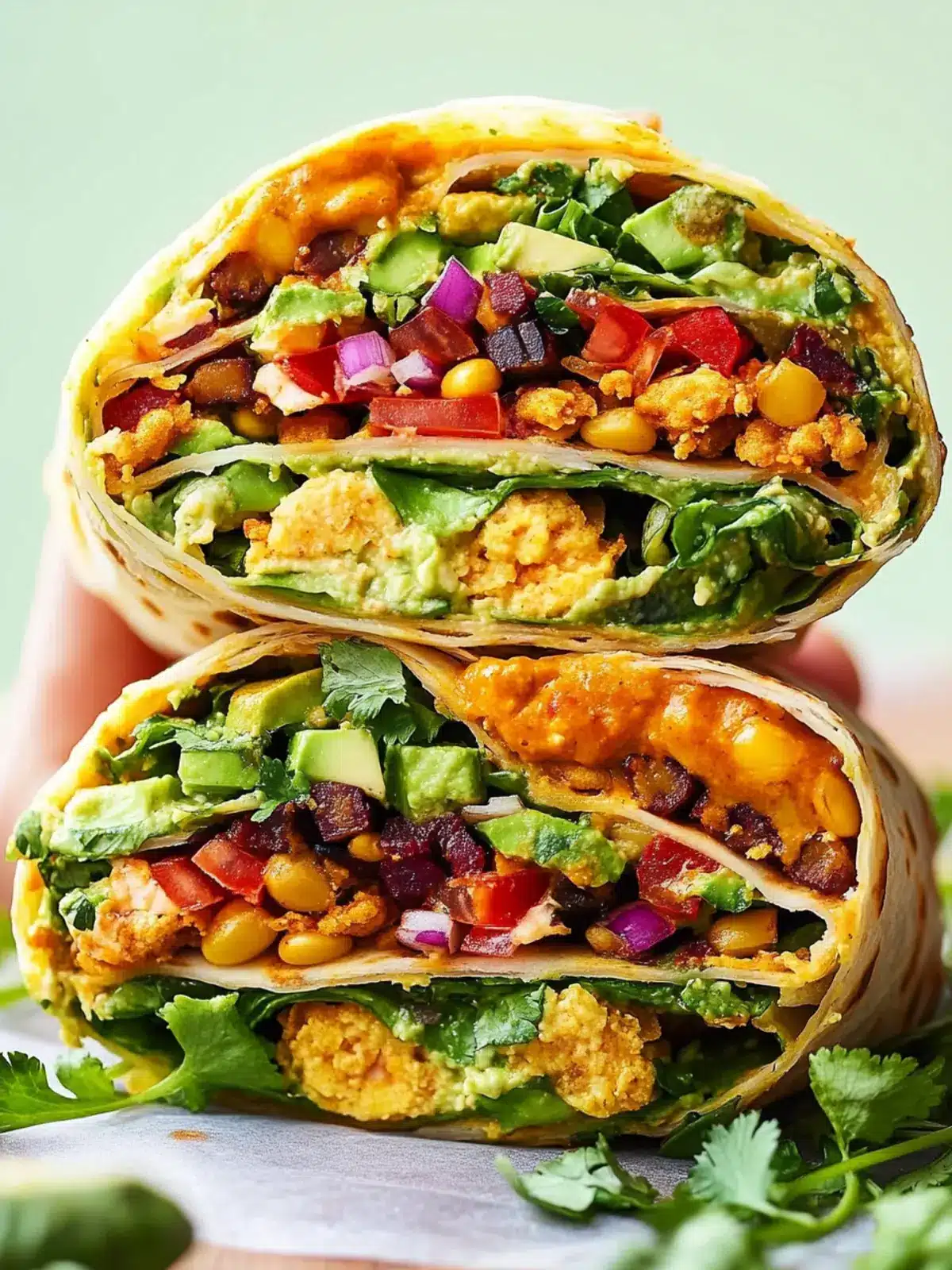 Savory Vegan Crunchwraps with Creamy Queso You ll Love 2 Vegan Crunchwraps