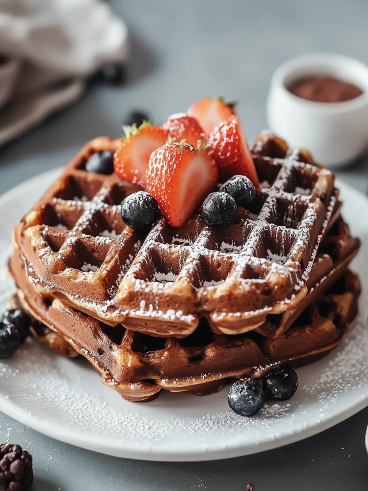 Irresistible Brownie Waffles for a Sweet Breakfast Delight 4 Brownie Waffles