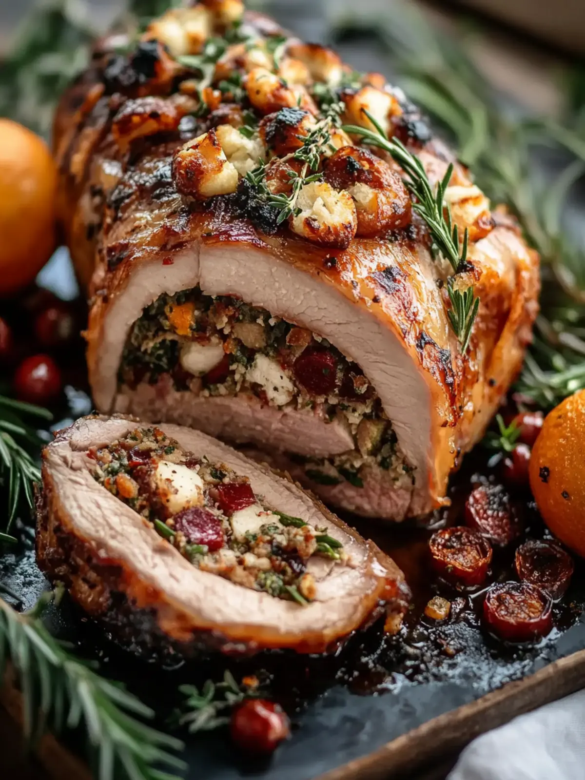 Festive Christmas Stuffed Pork Tenderloin for a Memorable Feast 2 Festive Christmas Stuffed Pork Tenderloin