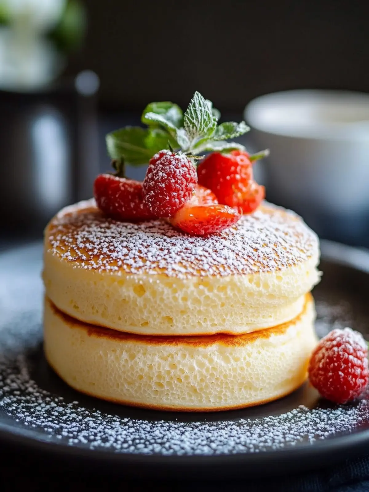 Fluffy Japanese Soufflé Pancakes: A Brunch Game Changer 2 Japanese Soufflé Pancakes