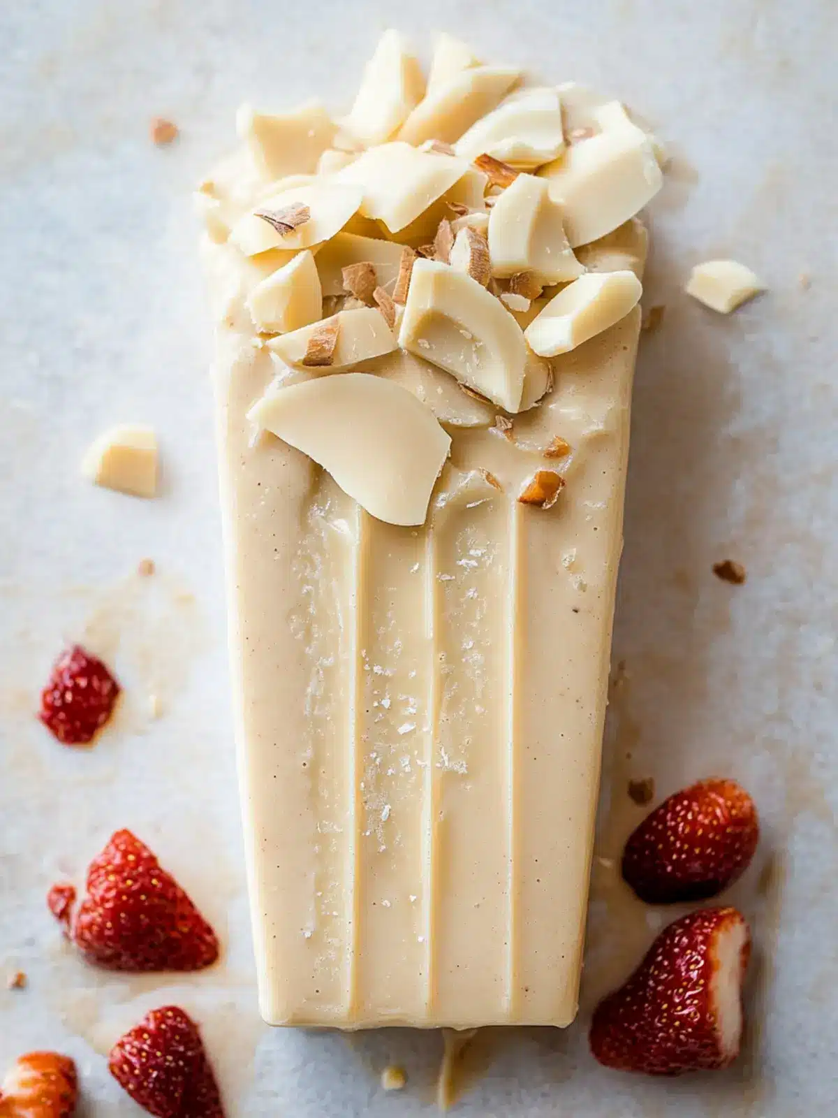 Creamy Vegan White Chocolate with Almonds in No Time 4 Vegan white chocolate