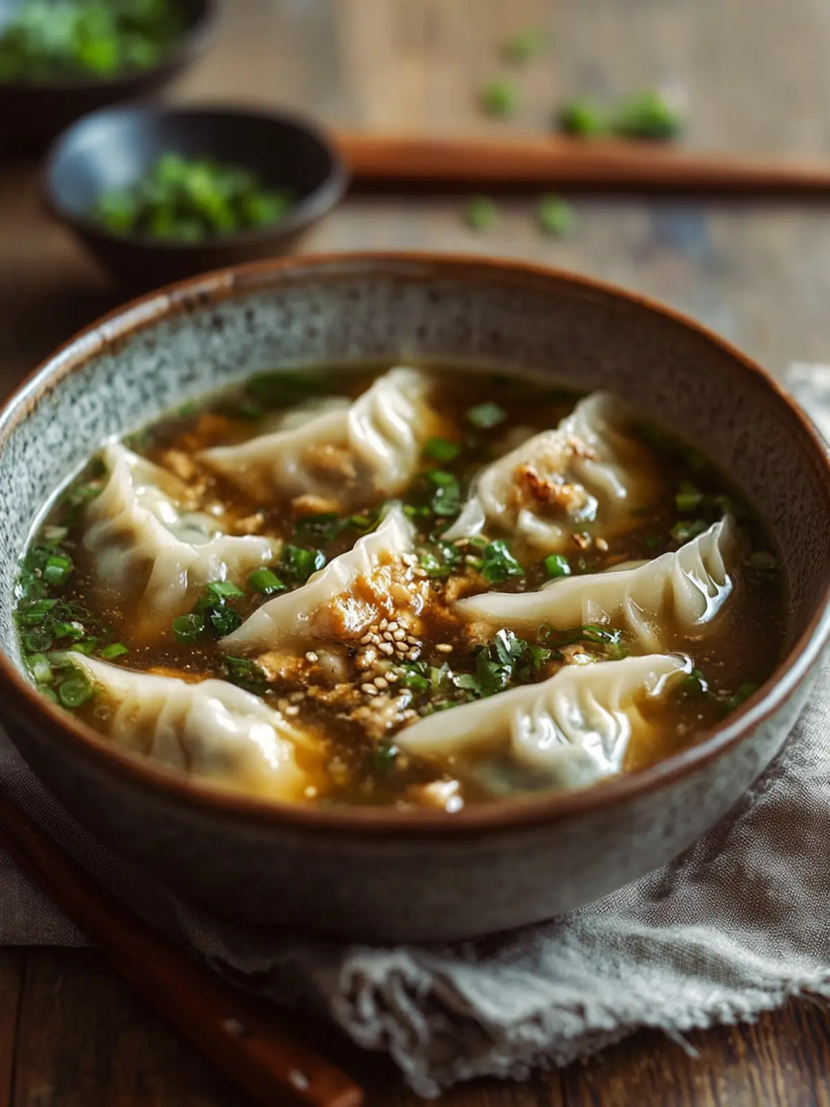 Hearty Gyoza Soup: A Quick Comfort Food Delight 4 Gyoza Soup