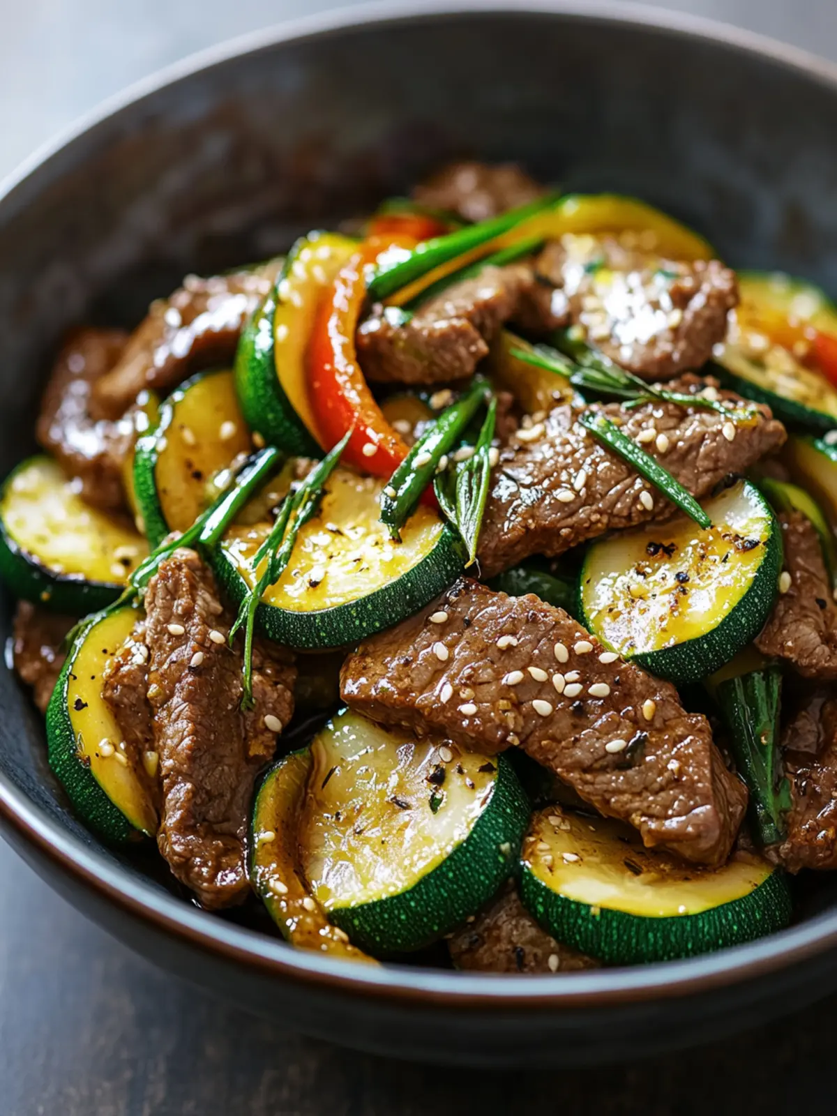 Savor Quick Beef & Zucchini Stir-Fry for Effortless Meals 3 Beef & Zucchini Stir-Fry