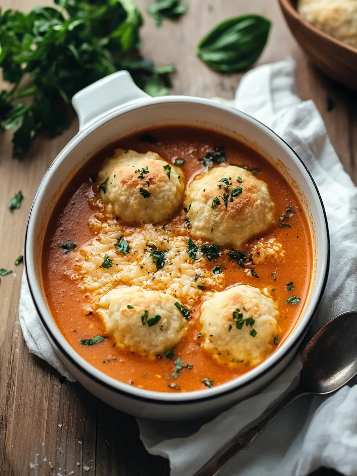 Best Tomato Soup with Cheddar Bay Dumplings for Cozy Nights 4 Best Tomato Soup with Cheddar Bay Dumplings